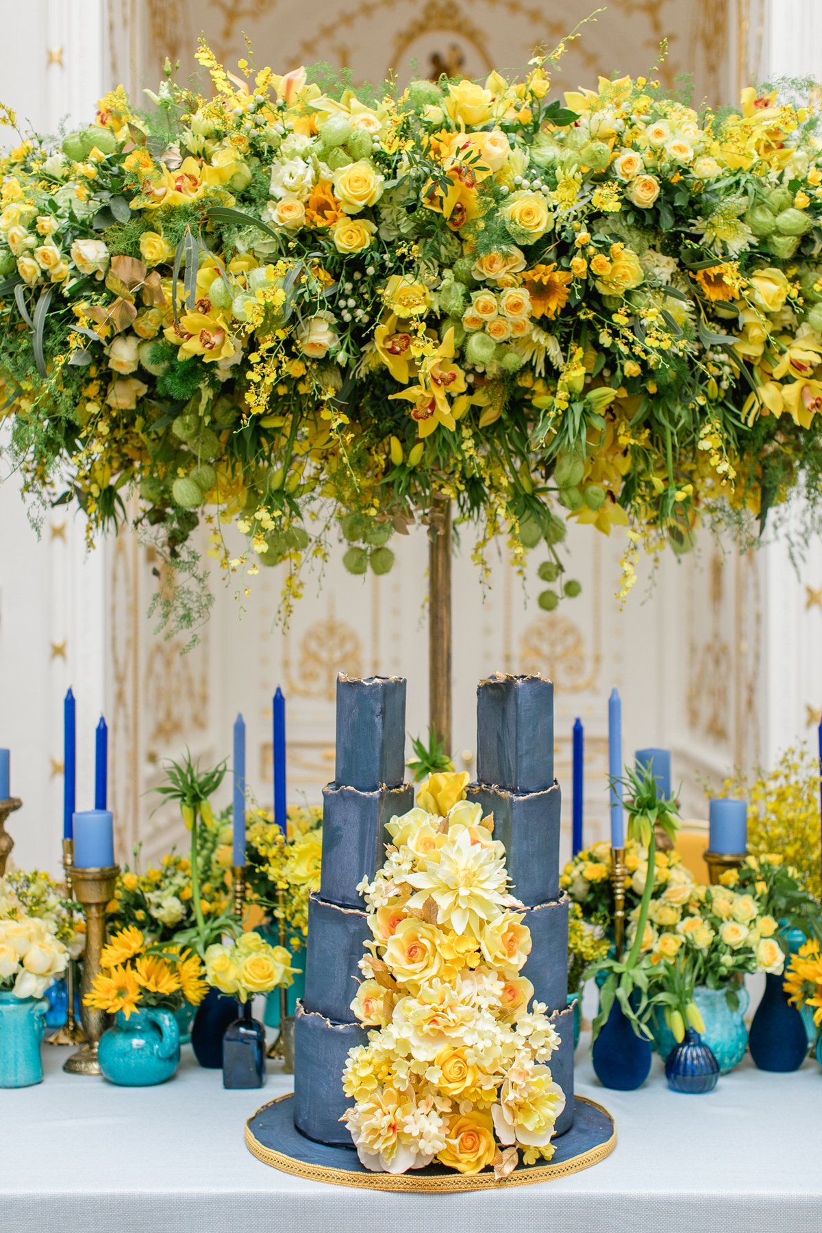 50 Opulent yellow wedding ideas Van Gogh inspired