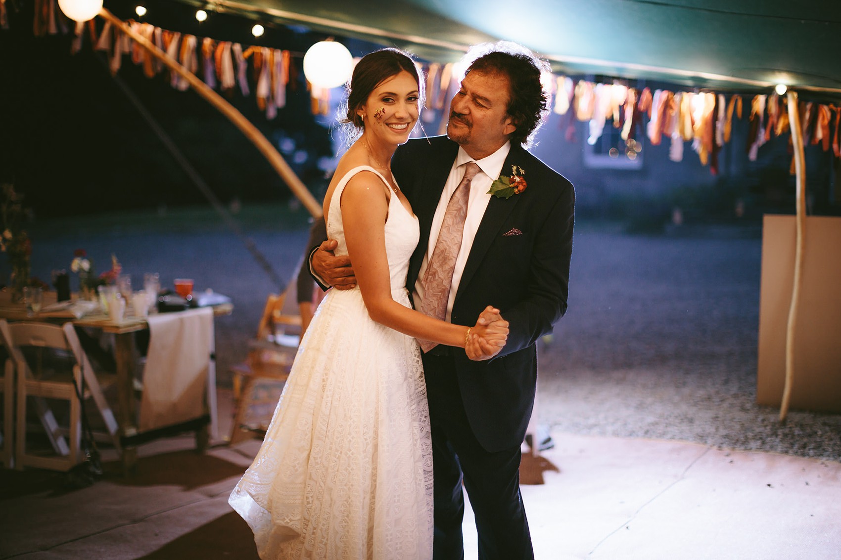  Truvelle bride Bude Hall wedding Durham - A Truvelle Dress + Handmade Veil for an Anglo-American, Festival Inspired Wedding in Northumberland