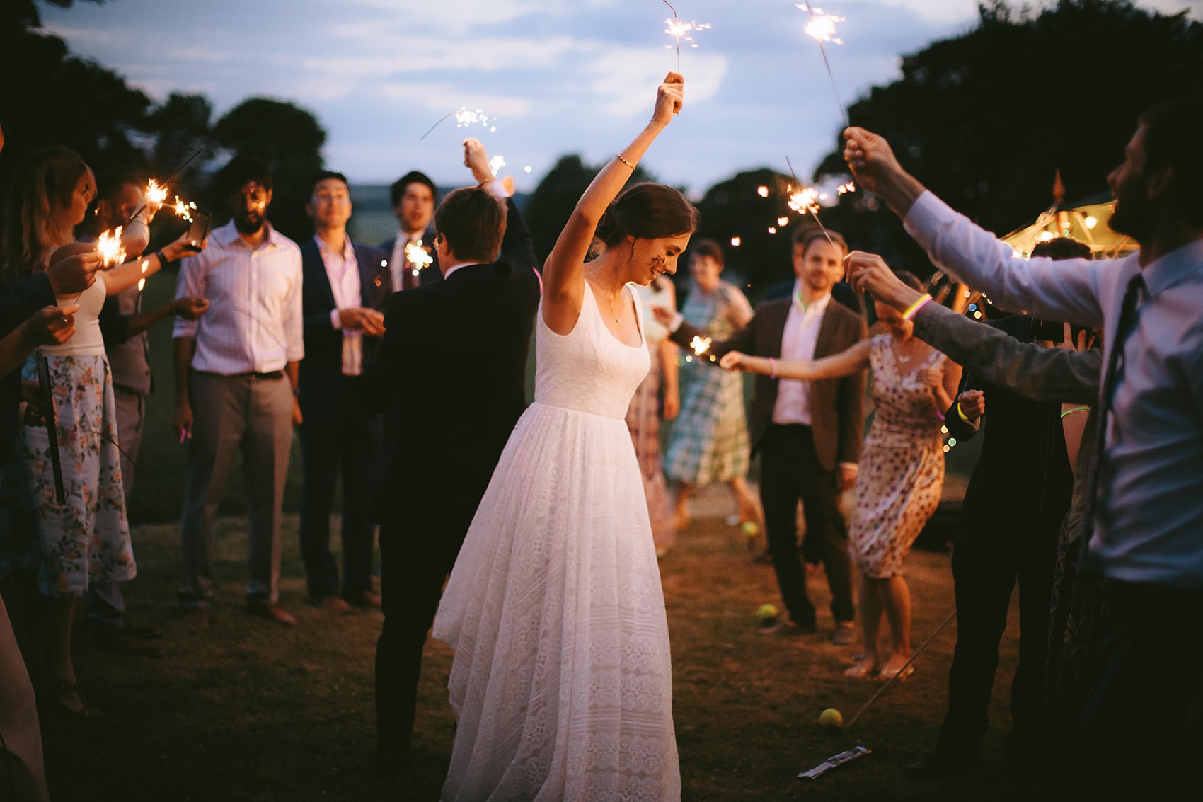  Truvelle bride Bude Hall wedding Durham - A Truvelle Dress + Handmade Veil for an Anglo-American, Festival Inspired Wedding in Northumberland