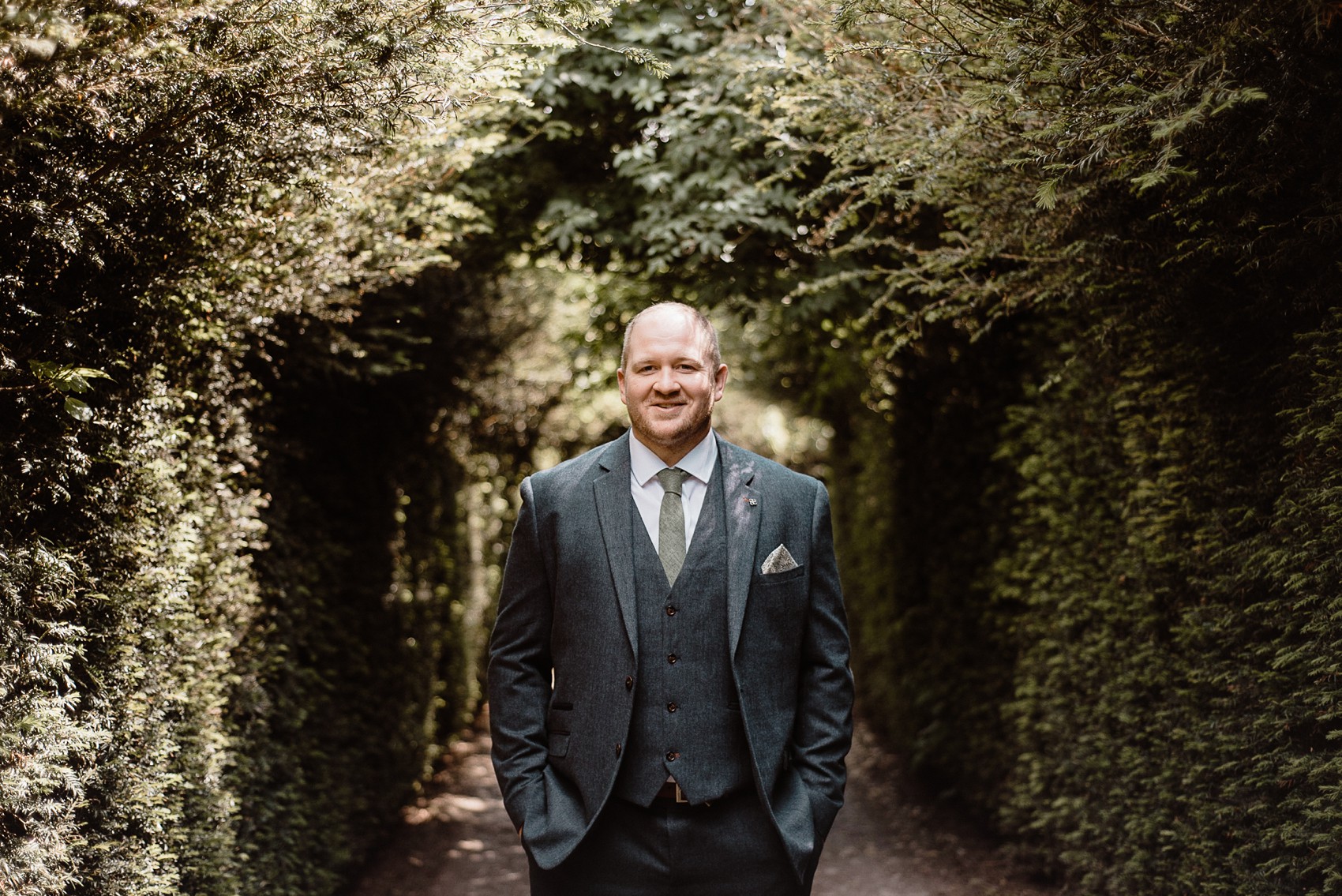 Alexandra Grecco bride Irish Forest Wedding  - A Bride in Alexandra Grecco, 1000 Papercranes and an Irish Forest Wedding