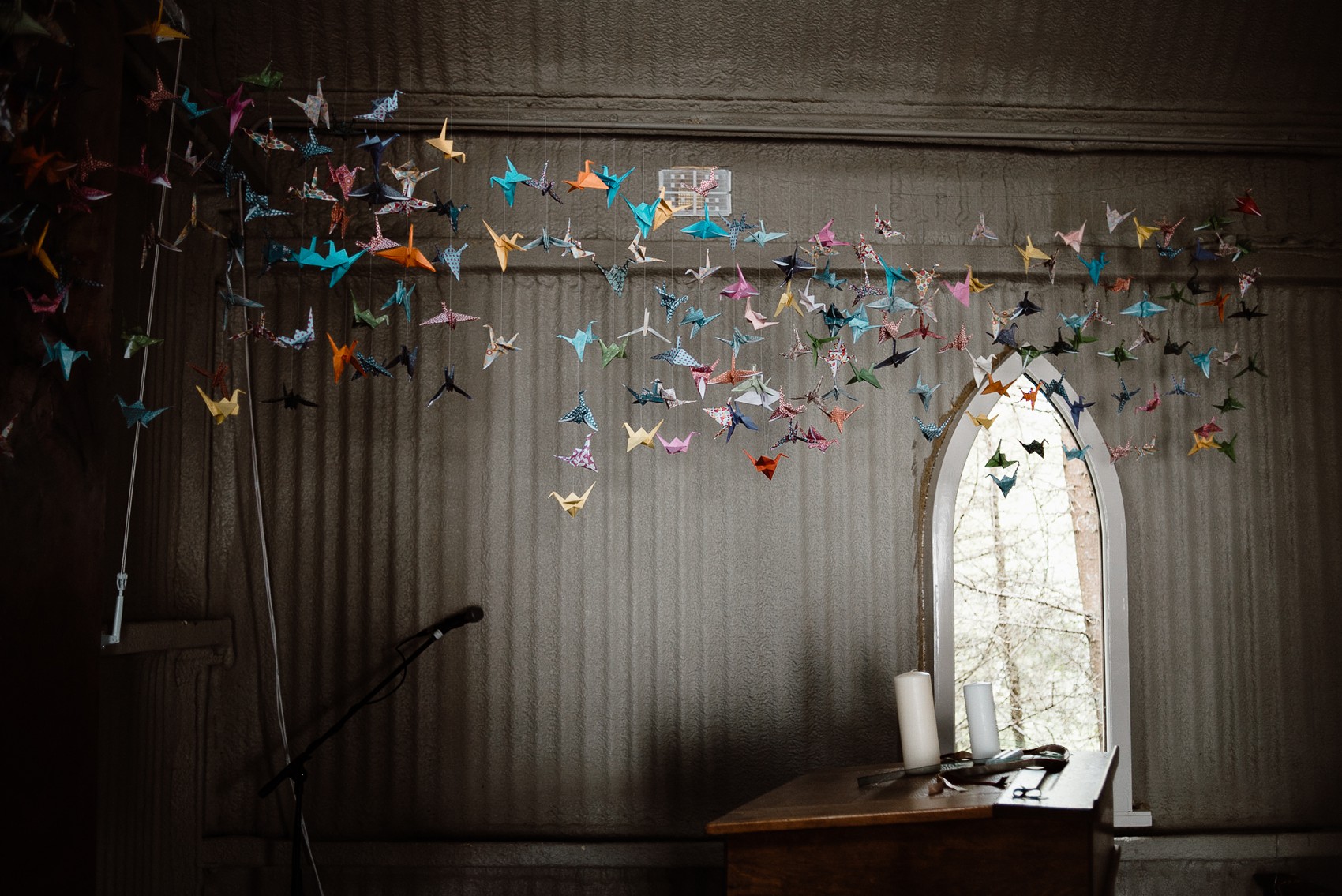 Alexandra Grecco bride Irish Forest Wedding  - A Bride in Alexandra Grecco, 1000 Papercranes and an Irish Forest Wedding