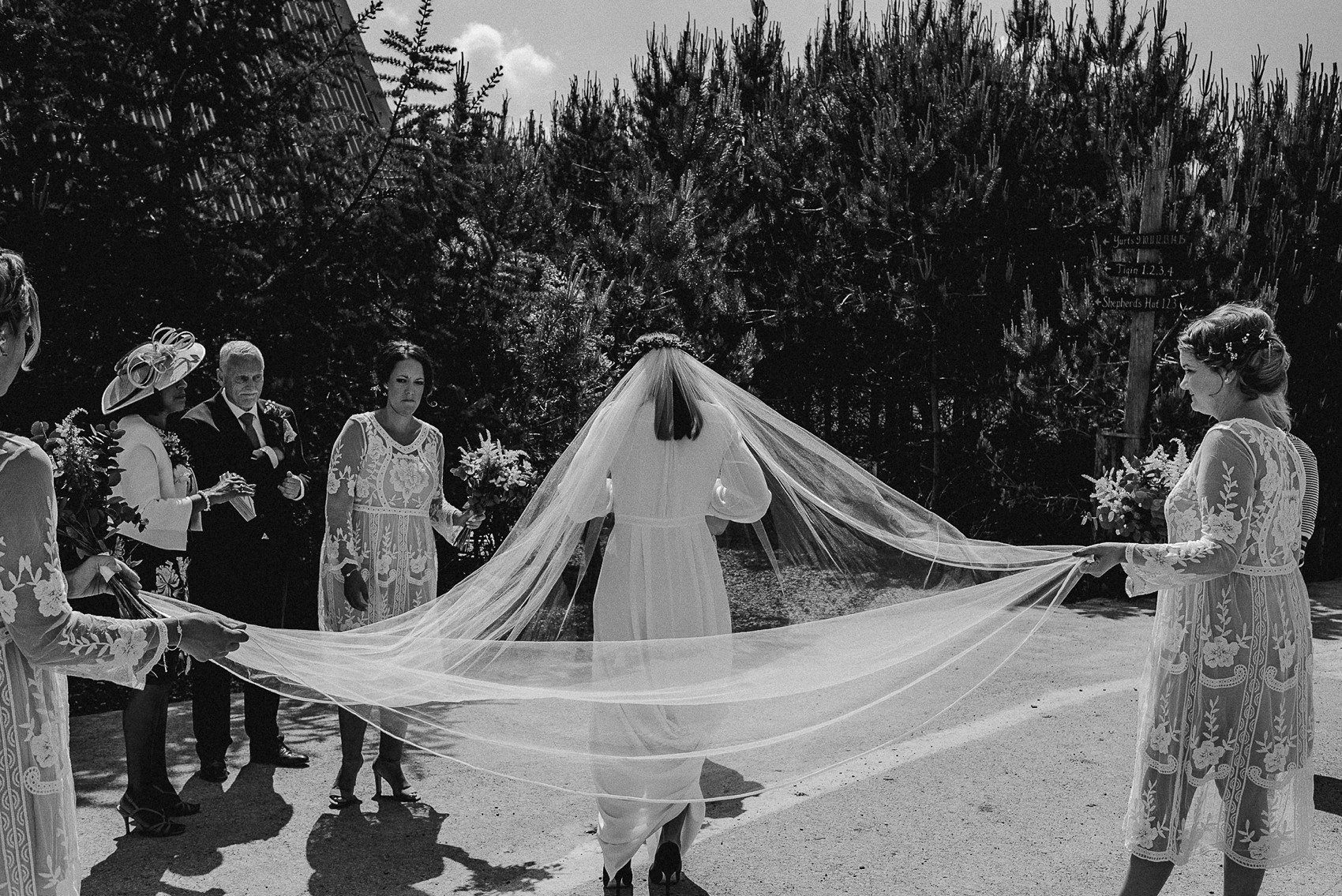 Alexandra Grecco bride Irish Forest Wedding  - A Bride in Alexandra Grecco, 1000 Papercranes and an Irish Forest Wedding