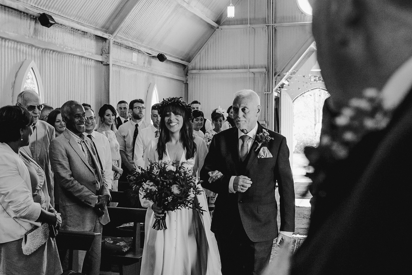 Alexandra Grecco bride Irish Forest Wedding 33