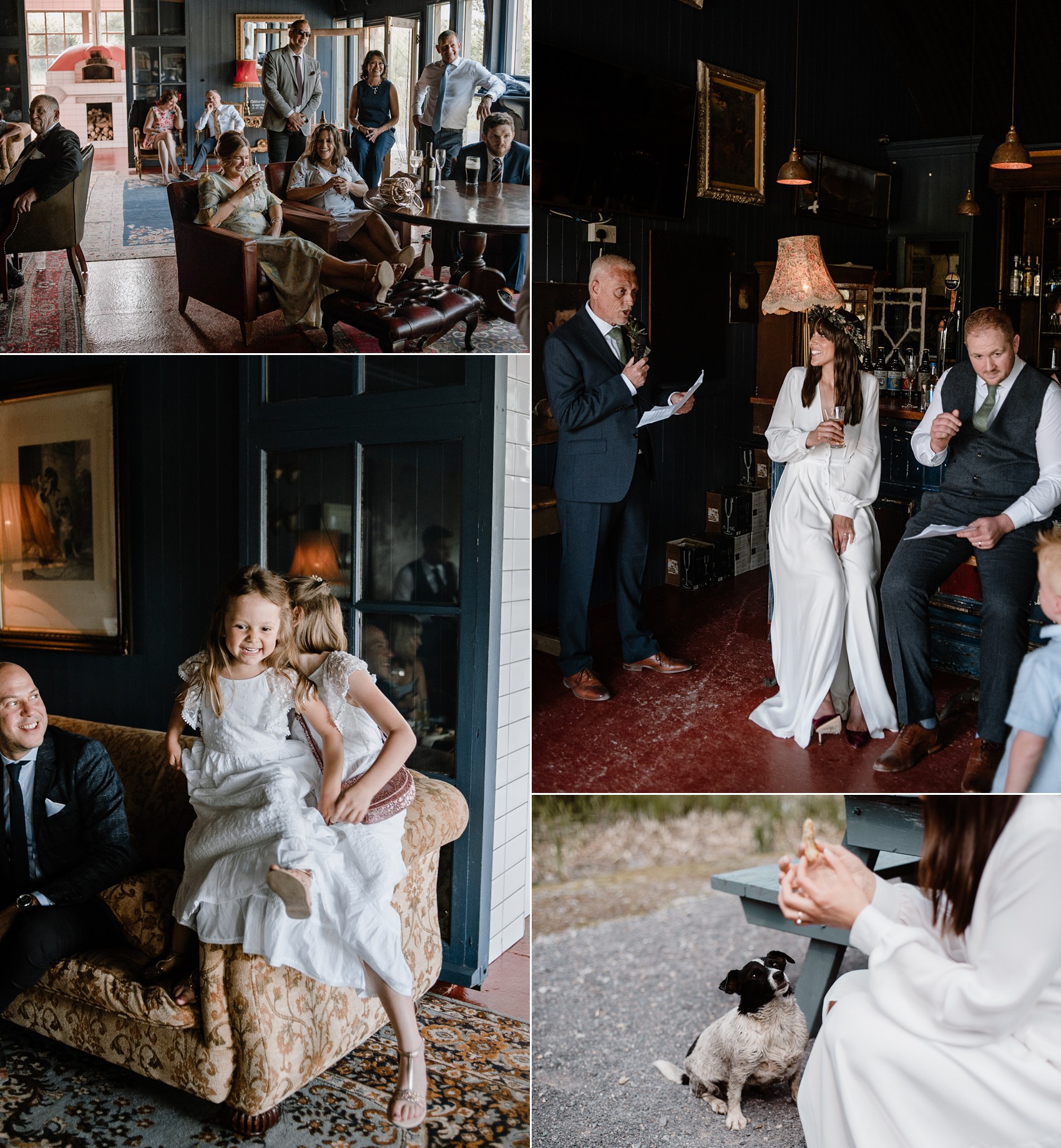 Alexandra Grecco bride Irish Forest Wedding 42