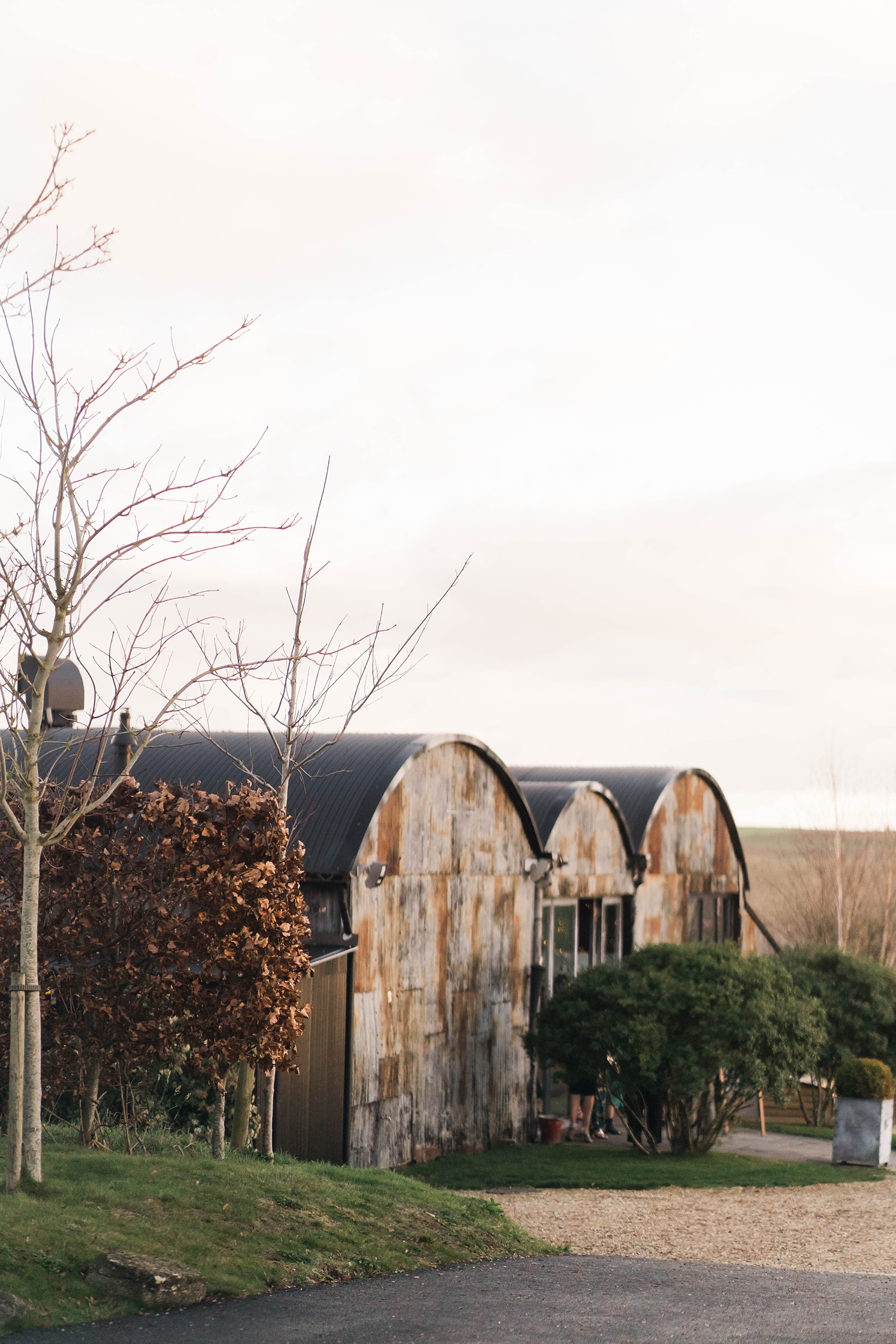 Charlie Brear dress Christmas festive wedding  - A Charlie Brear Dress & Cosy Christmas Vibes for a Festive Winter Barn Wedding