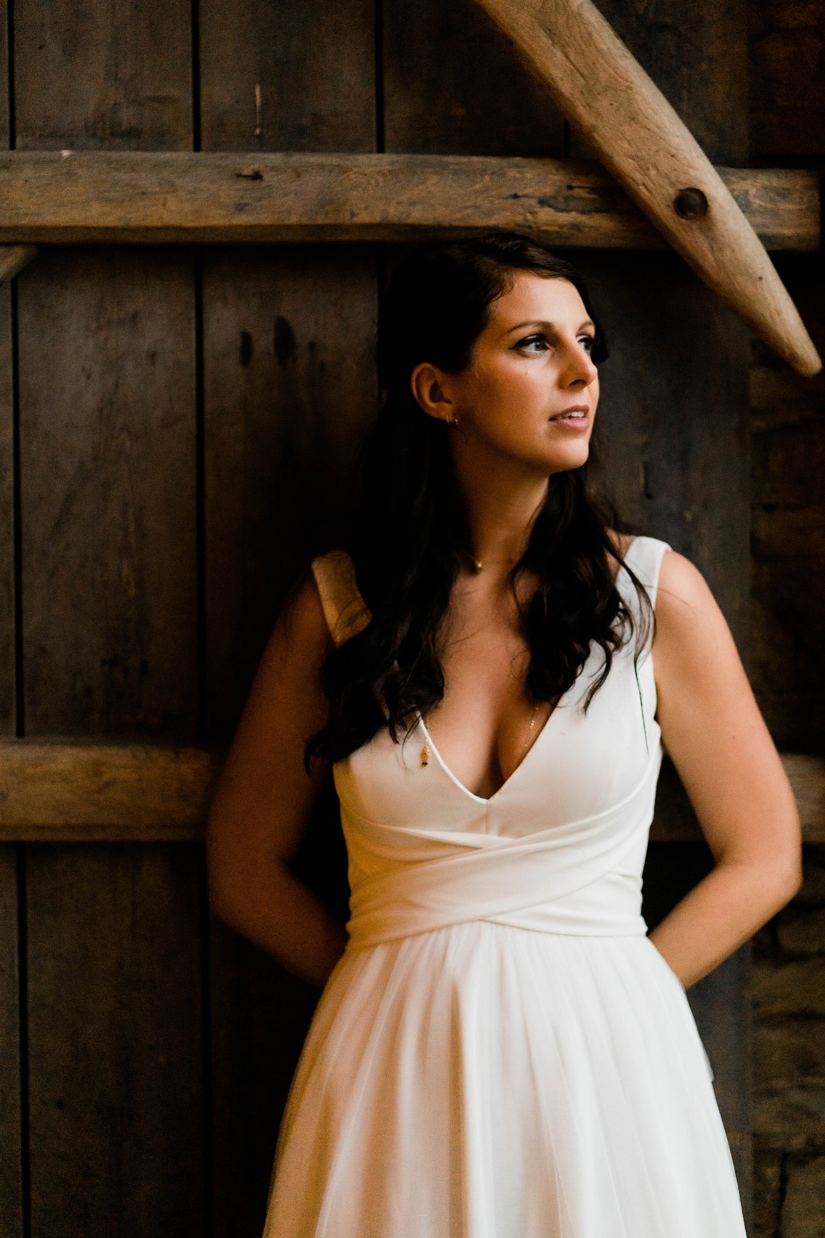 A Charlie Brear Dress Cosy Christmas Vibes for a Festive Winter Barn Wedding Love My Dress UK Wedding Blog Podcast Directory Shop