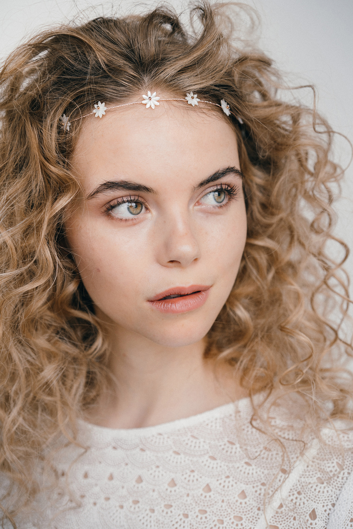 How To Style Wedding Hair Accessories With Curly Hair, Debbie Carlisle + Top Hair Care Tips for Curly Haired Brides | Love Dress® UK Wedding Blog + Wedding Directory