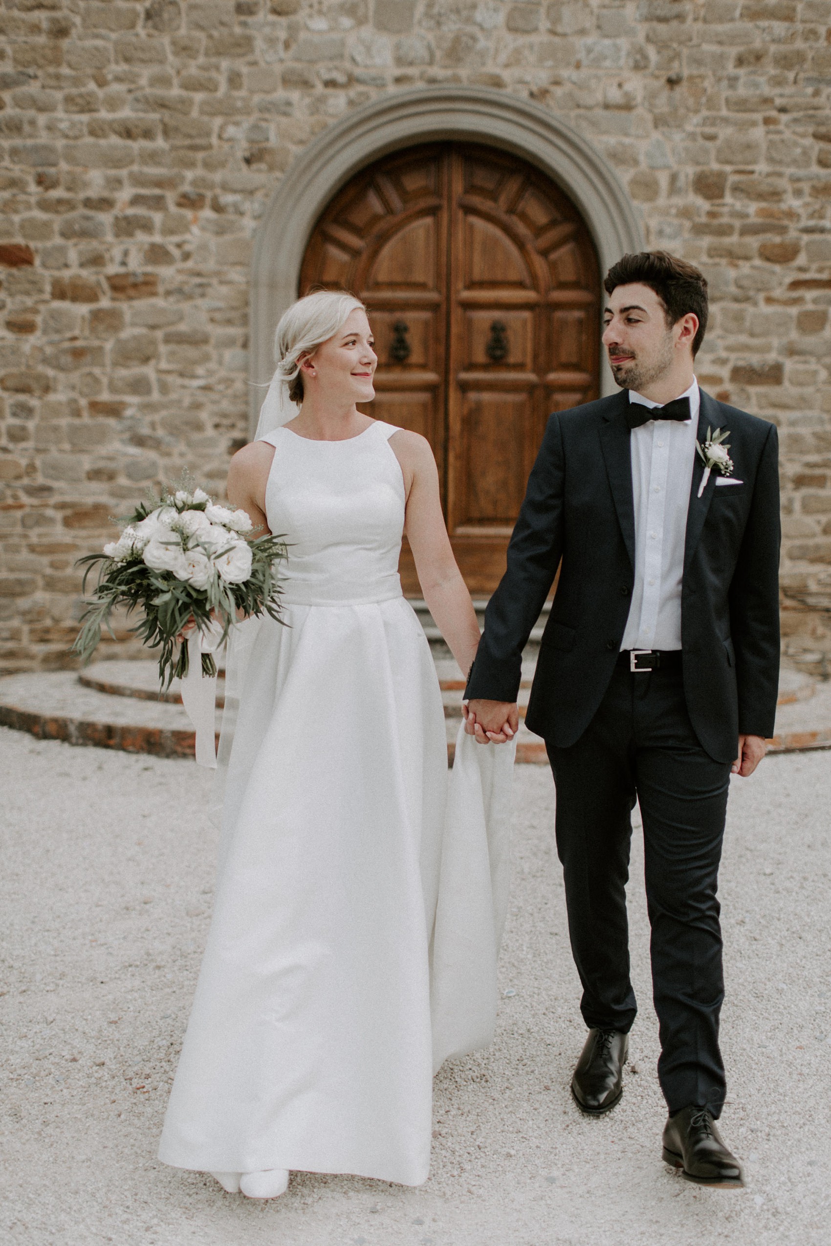 Jesus Peiro bride authentic Italian wedding 23 - Jesus Peiro Elegance for a Black Tie Italian Wedding In The Umbrian Hills Jesus Peiro bride authentic Italian wedding 23