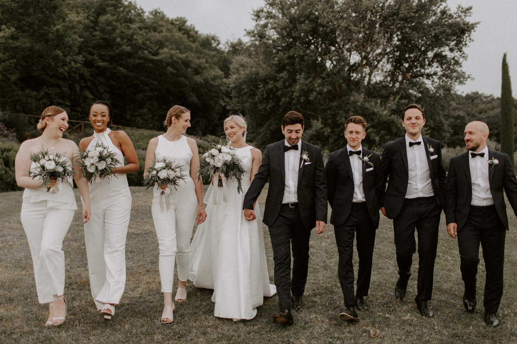 Jesus Peiro bride authentic Italian wedding 31 - Jesus Peiro Elegance for a Black Tie Italian Wedding In The Umbrian Hills Jesus Peiro bride authentic Italian wedding 31