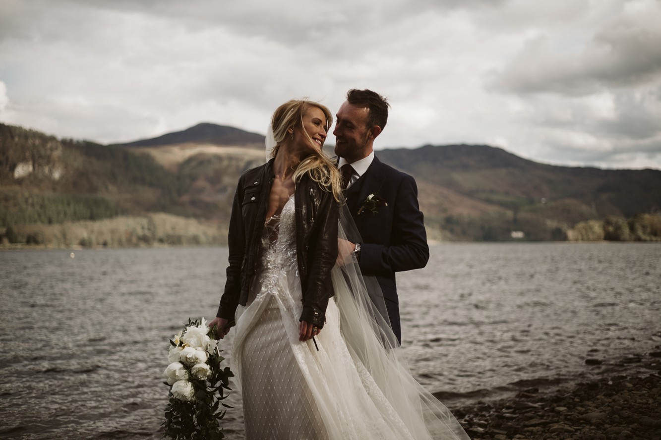 Riki Dalal bride Lake District tipi wedding 24