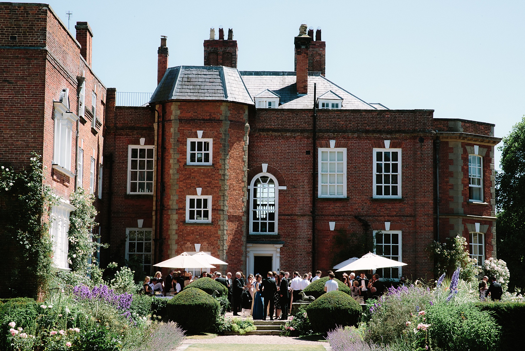 Sarah Sevens dress Iscoyd Park wedding  - A Sarah Sevens Gown for a Classy Black Tie Summer Wedding at Iscoyd Park Country Estate