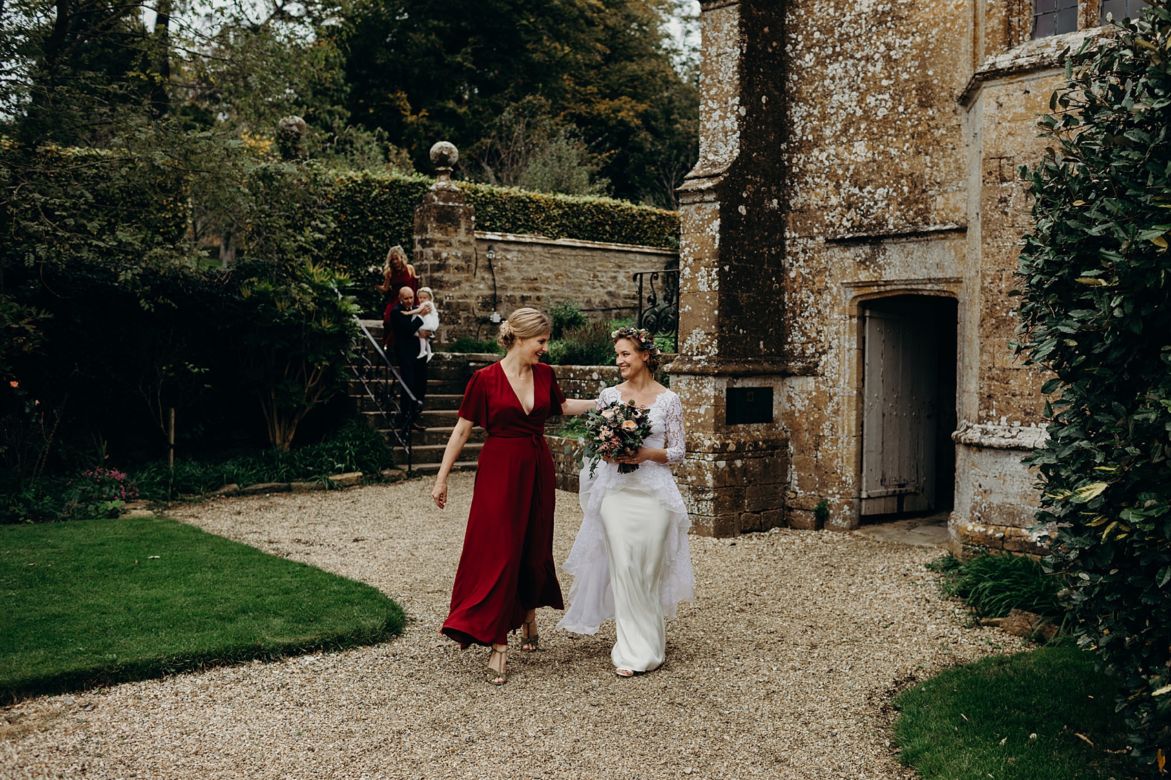 Temperley London bride Brympton House Somerset wedding  - A Temperley London Bride and her October Wedding at Brympton House in Somerset