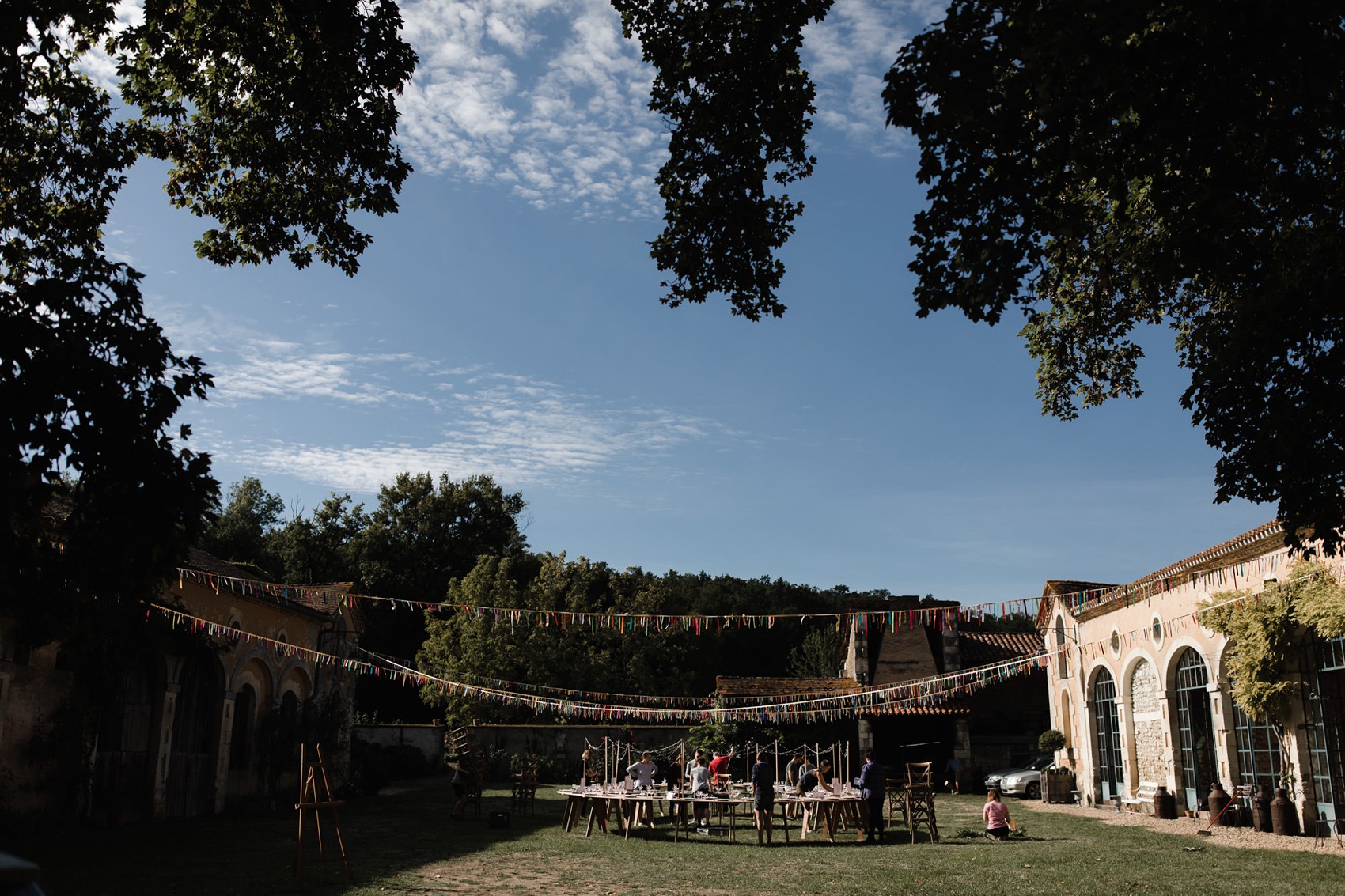 Temperley London bride French Chateau wedding 1