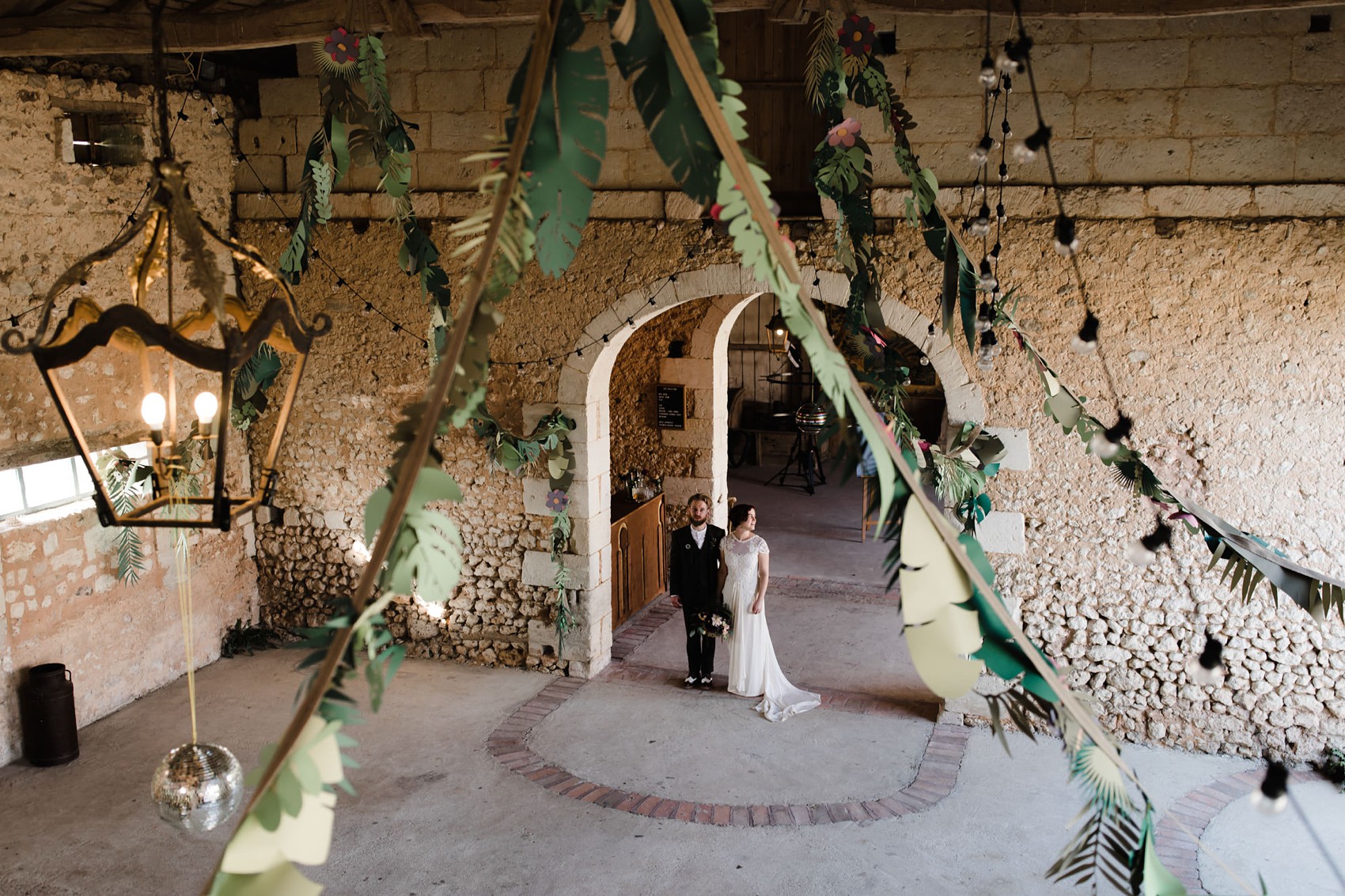 Temperley London bride French Chateau wedding  - A Temperley London Dress, Velvet, Tweed + Jewel Tones for a Joyful Chateau Wedding in South West France