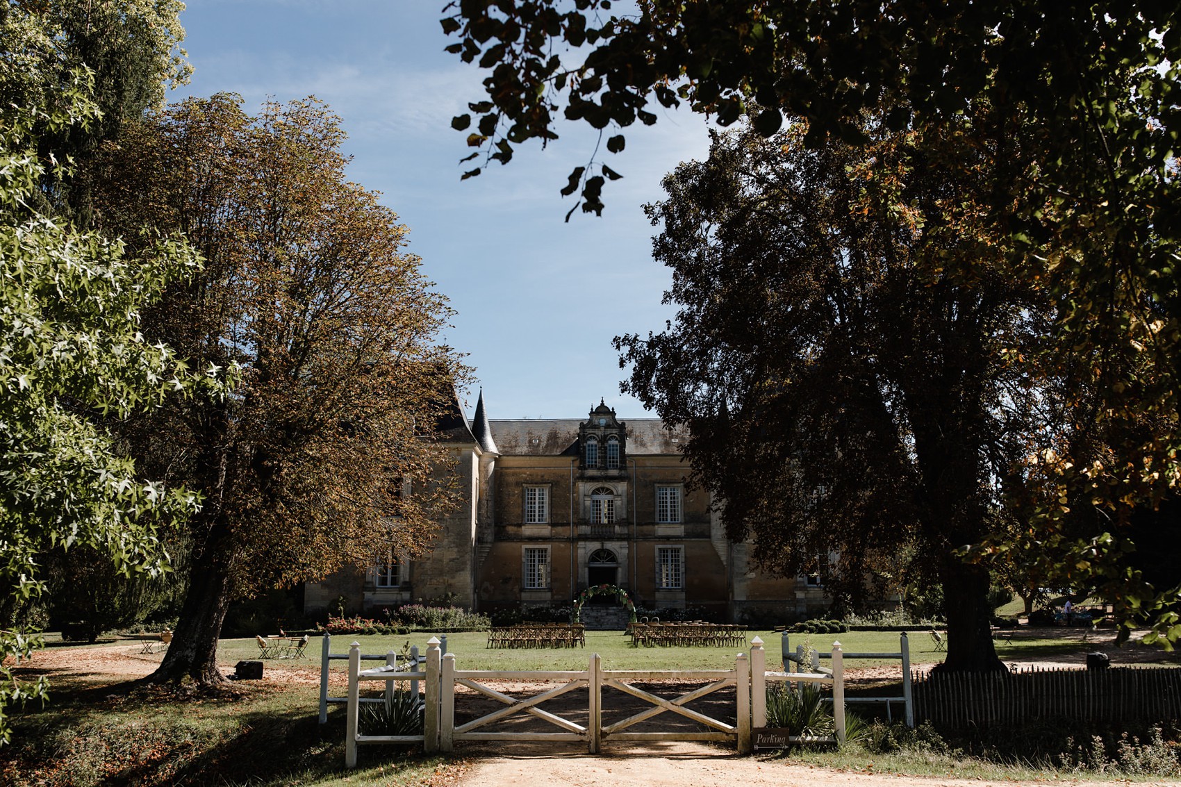 Temperley London bride French Chateau wedding  - A Temperley London Dress, Velvet, Tweed + Jewel Tones for a Joyful Chateau Wedding in South West France