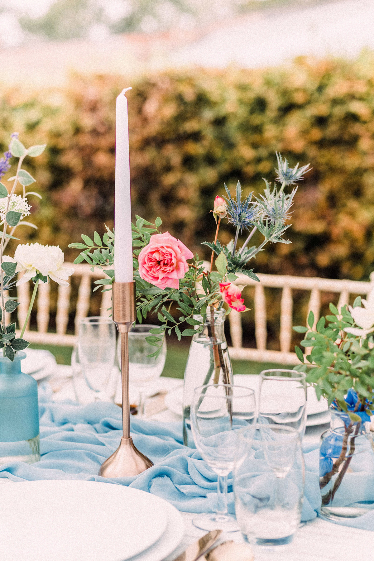 Walled garden Autumn wedding romance 70