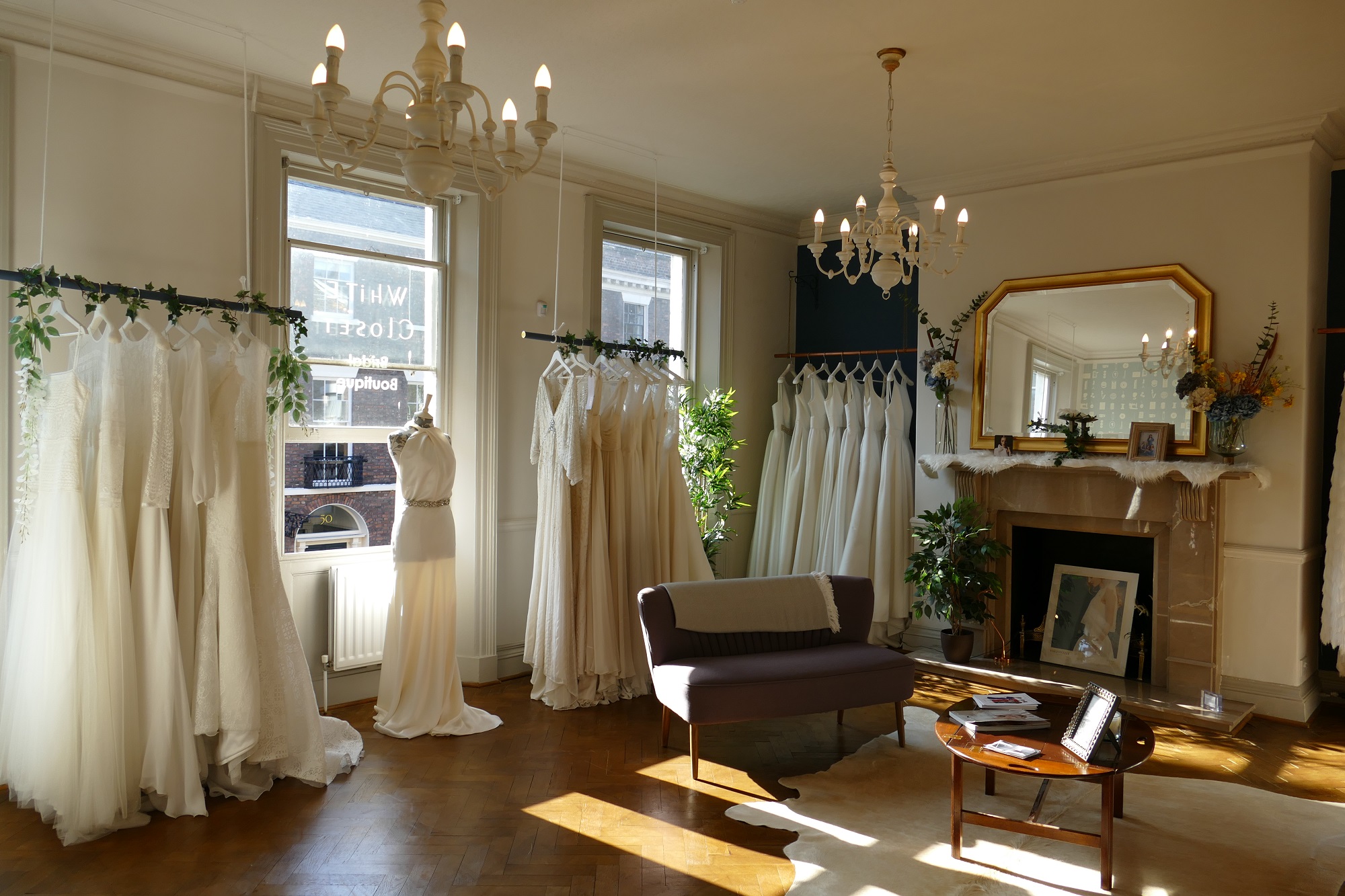 White Closet Studios bridal boutique Liverpool - 10 Bridal Boutiques For Modern Brides: Little Book Wedding Directory