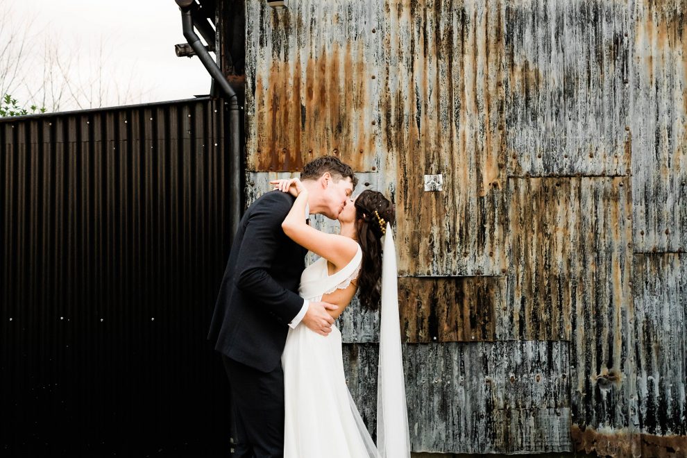 A Charlie Brear Dress & Cosy Christmas Vibes for a Festive Winter Barn Wedding 1 charlie brear winter wedding
