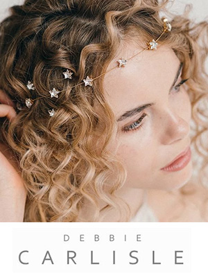 Debbie Carlisle accessories and headpieces