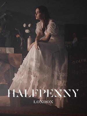 Halfpenny London Bridalwear Designer
