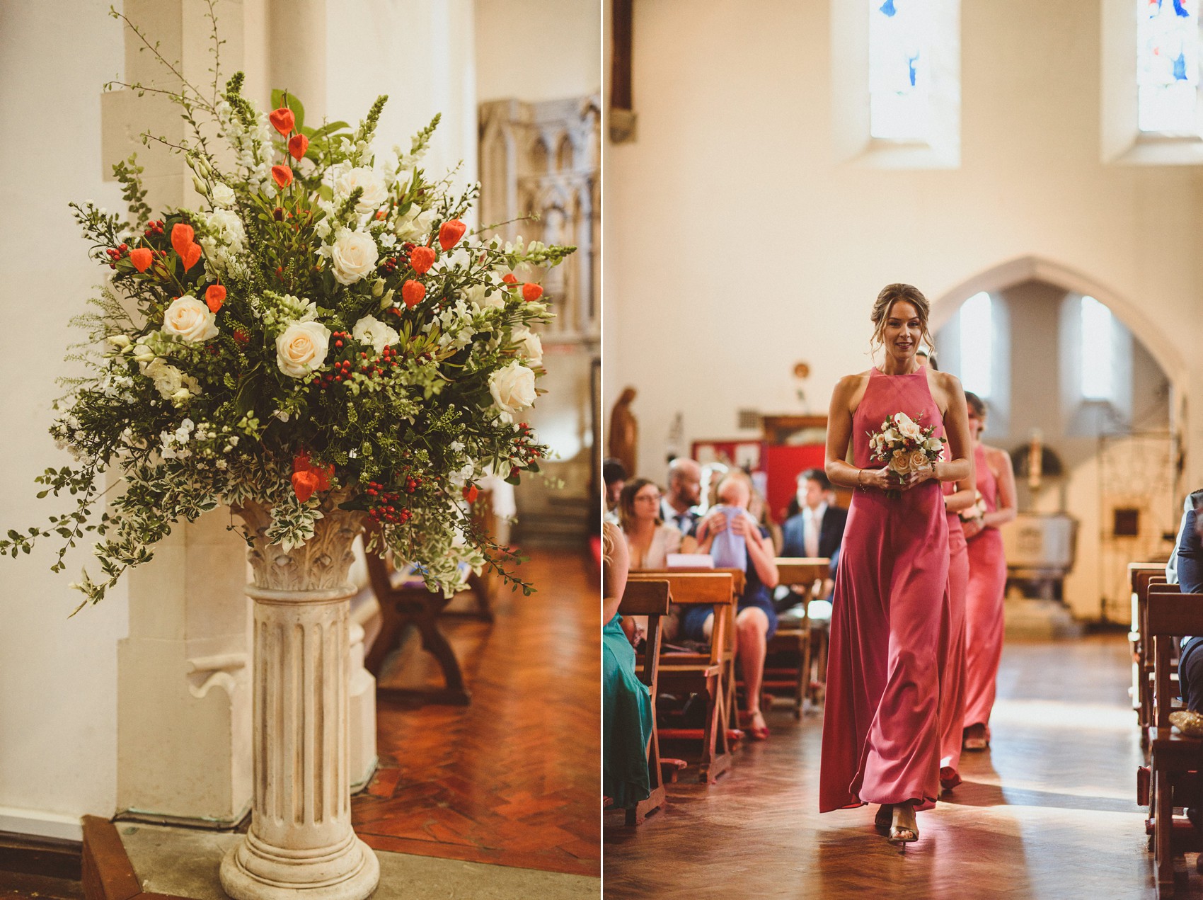 12 Rosa Clara bride Autumn Surrey wedding