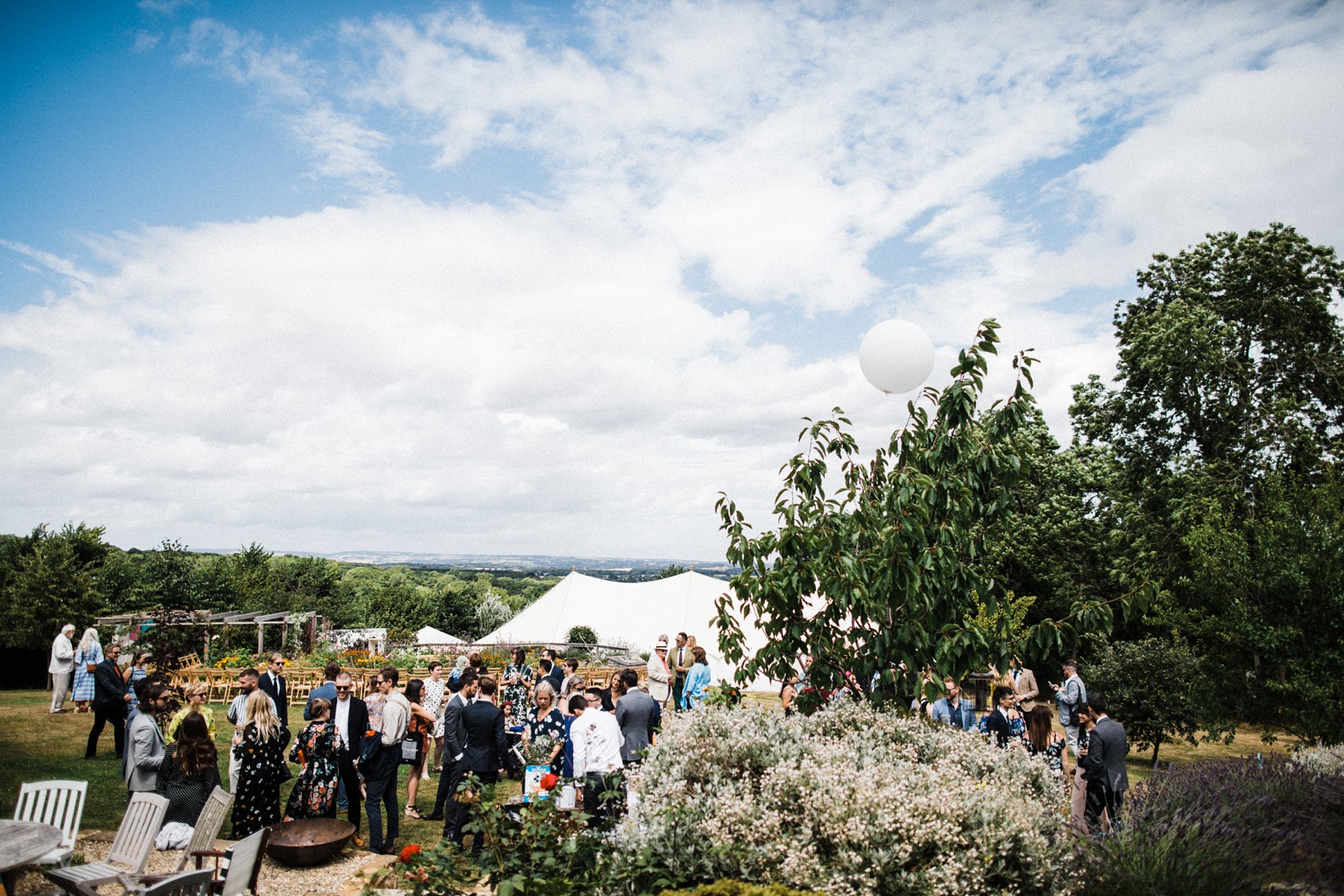 13 Floral Temperley dress garden wedding at home