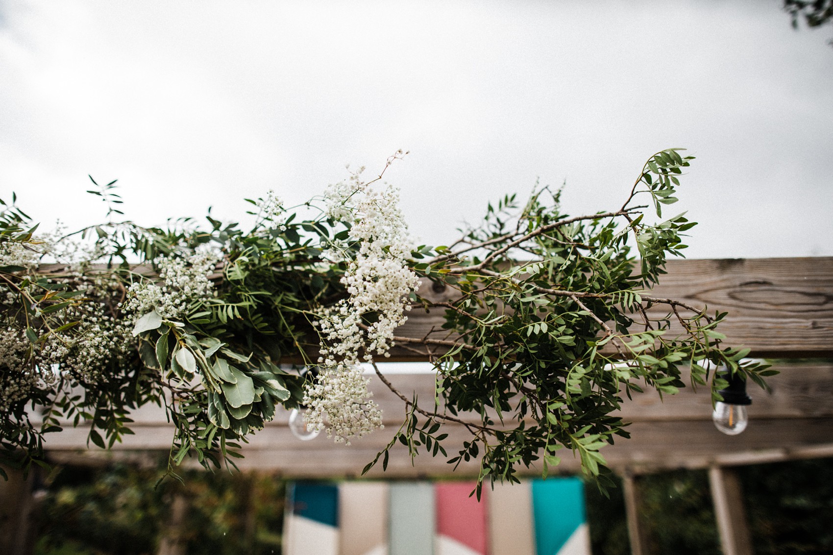 15 Floral Temperley dress garden wedding at home