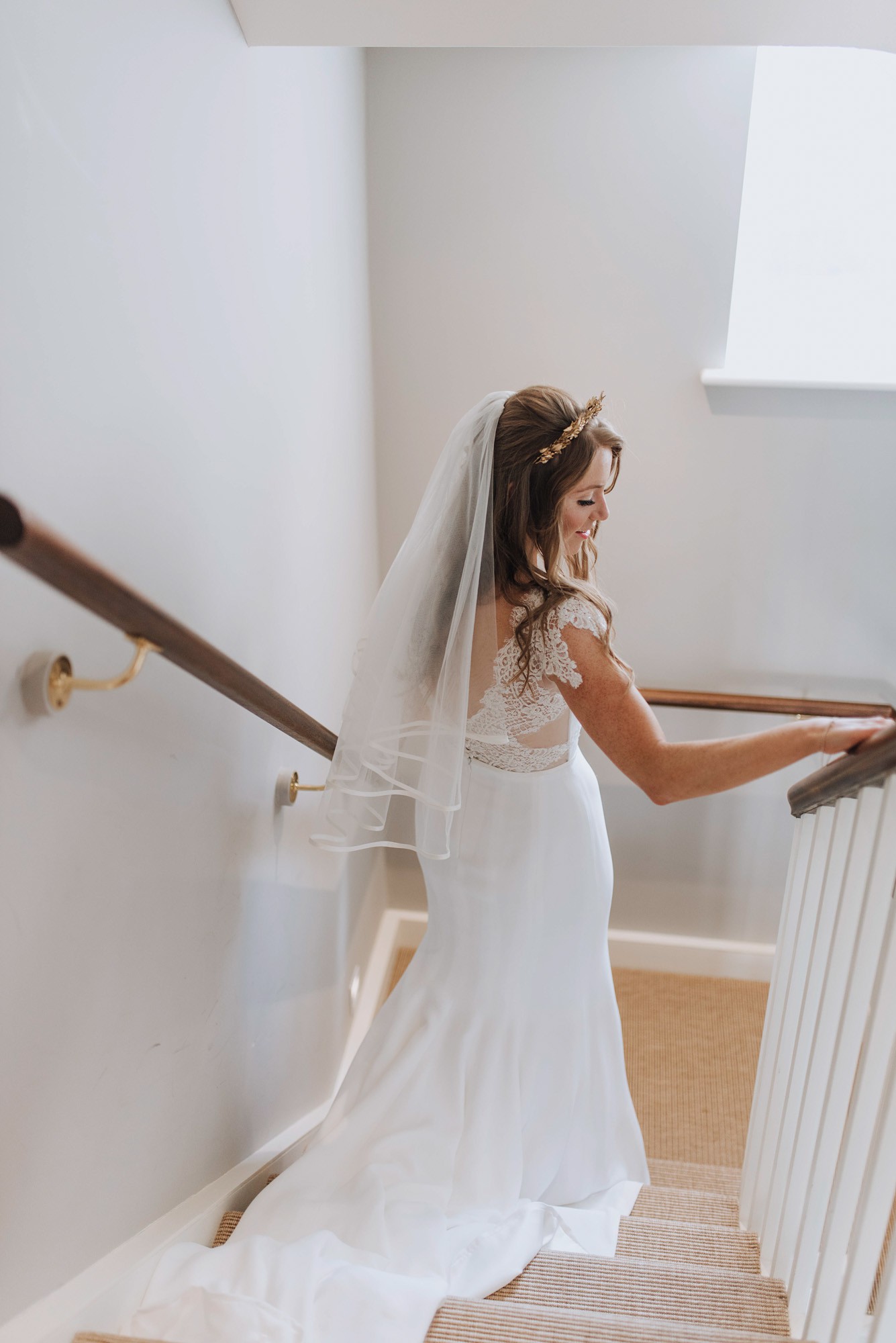 17 Stephanie Allin dress Boho Botanical Barn Wedding Norfolk - A Stephanie Allin Dress + Bridesmaids in Needle & Thread for a Botanical, Boho Barn Wedding in Norfolk 17 Stephanie Allin dress Boho Botanical Barn Wedding Norfolk
