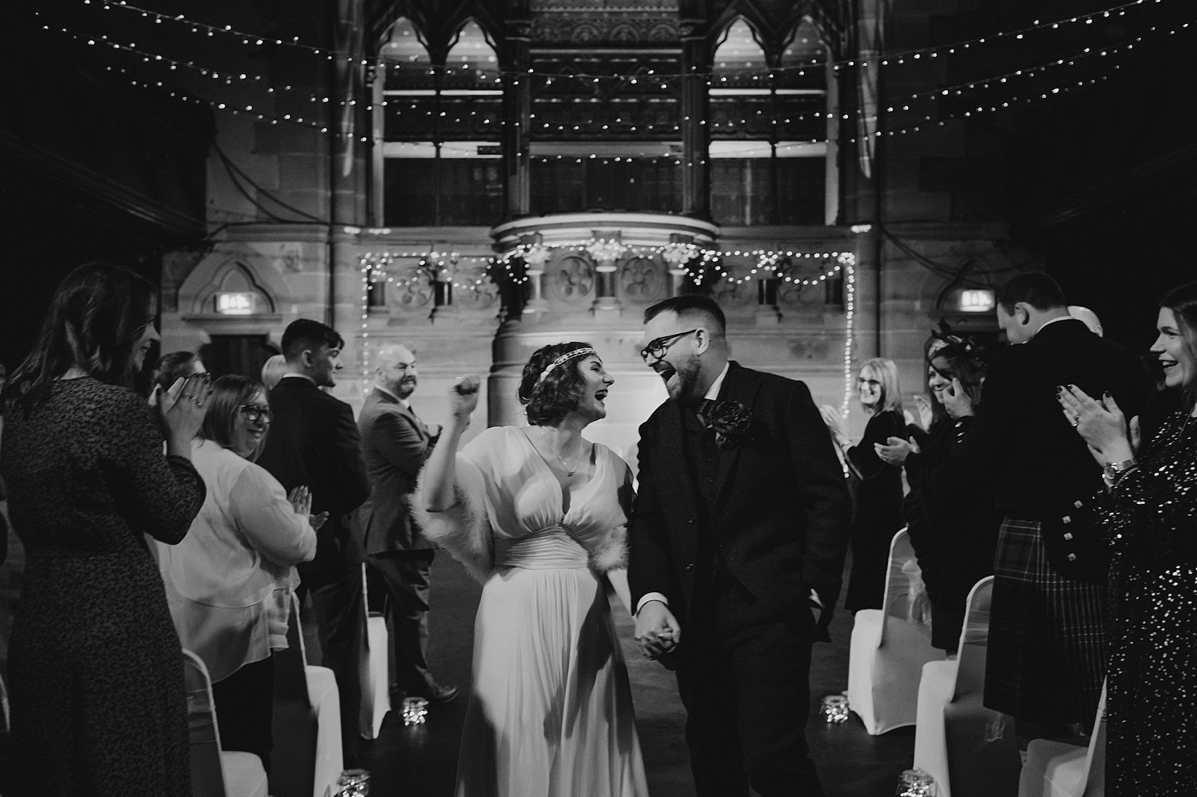 1920s bride Glasgow city wedding 26 - A 1920s Inspired Bride and her Fun and Informal Glasgow City Centre Wedding 1920s bride Glasgow city wedding 26