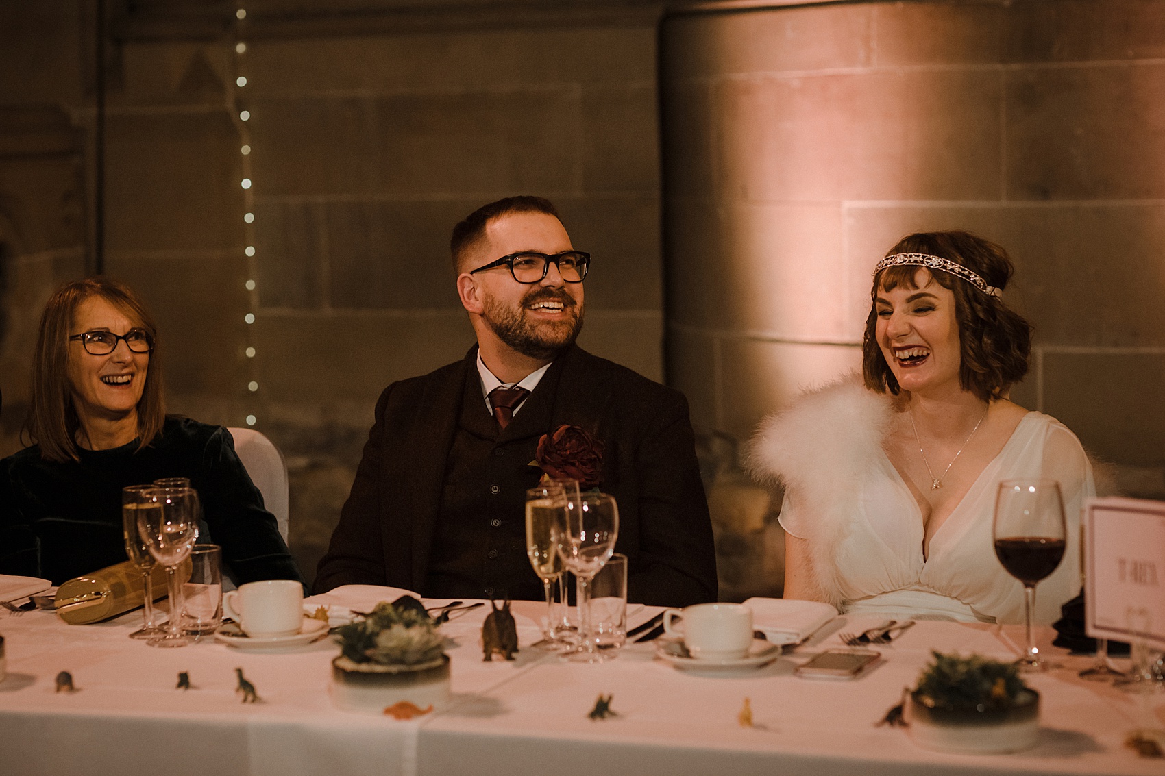 1920s bride Glasgow city wedding 49
