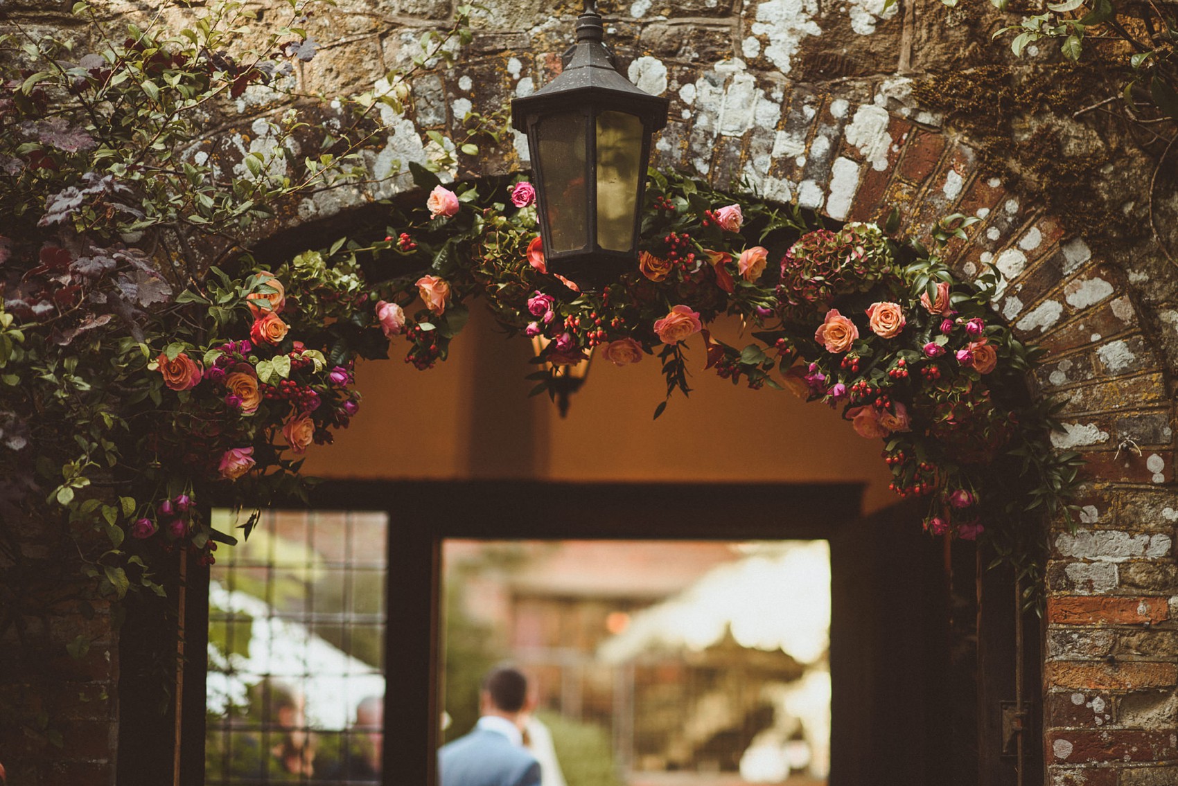 22 Rosa Clara bride Autumn Surrey wedding