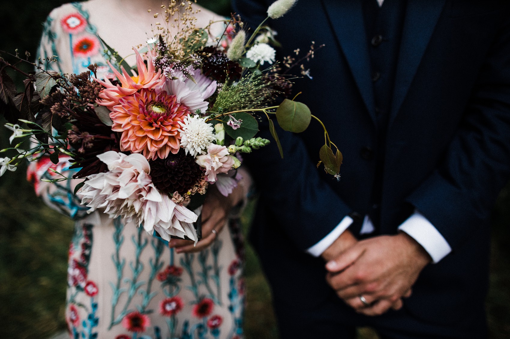 39 Floral Temperley dress garden wedding at home