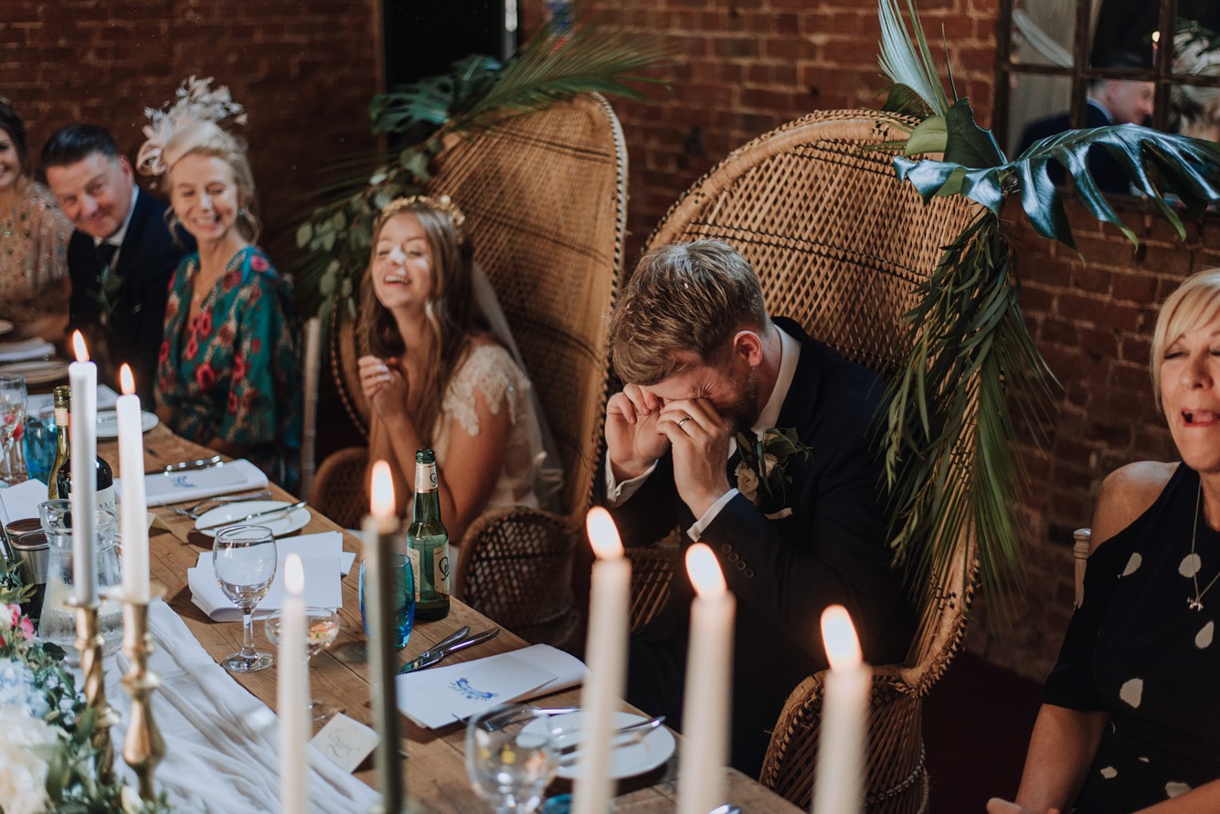 42 Stephanie Allin dress Boho Botanical Barn Wedding Norfolk - A Stephanie Allin Dress + Bridesmaids in Needle & Thread for a Botanical, Boho Barn Wedding in Norfolk 42 Stephanie Allin dress Boho Botanical Barn Wedding Norfolk