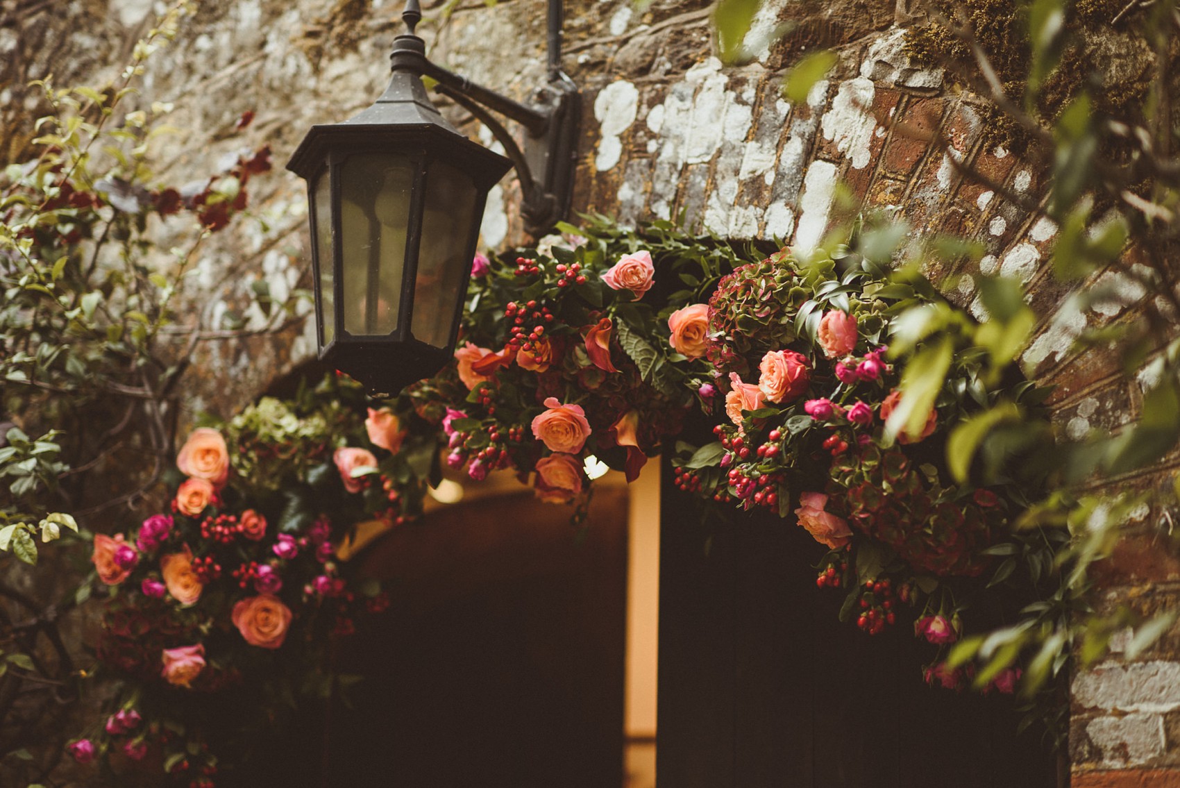 43 Rosa Clara bride Autumn Surrey wedding