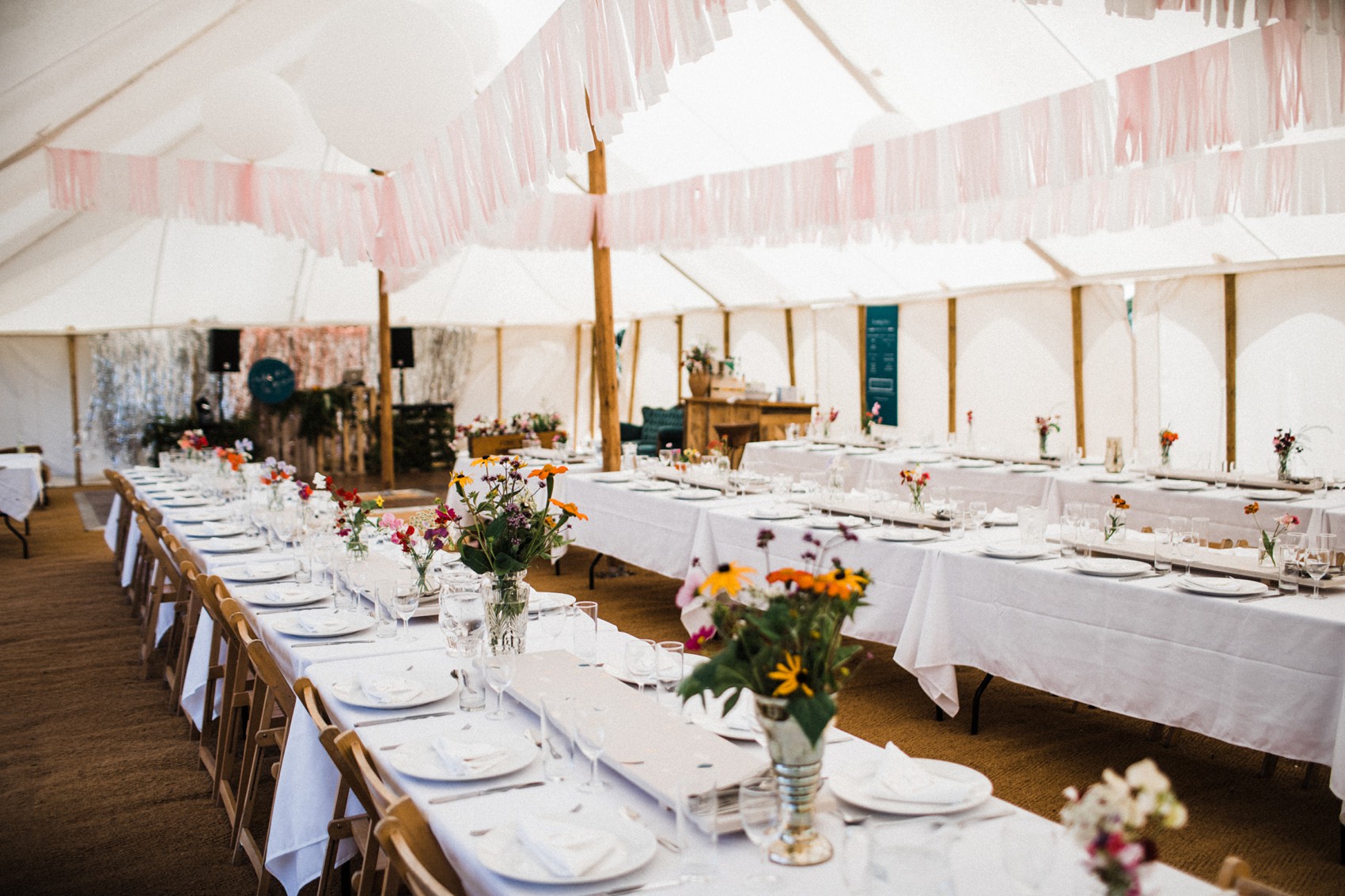 50 Floral Temperley dress garden wedding at home