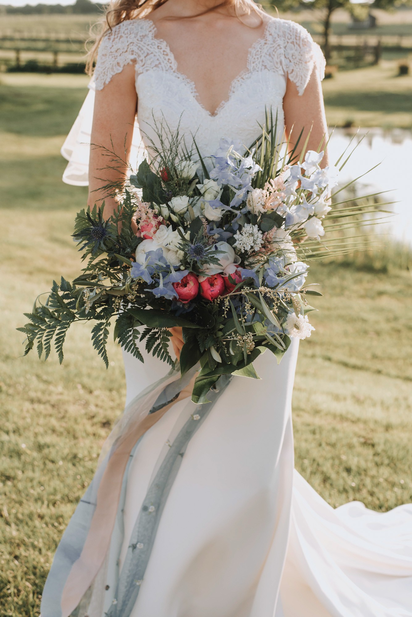 52 Stephanie Allin dress Boho Botanical Barn Wedding Norfolk - A Stephanie Allin Dress + Bridesmaids in Needle & Thread for a Botanical, Boho Barn Wedding in Norfolk 52 Stephanie Allin dress Boho Botanical Barn Wedding Norfolk