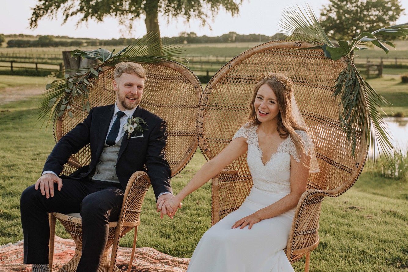 54 Stephanie Allin dress Boho Botanical Barn Wedding Norfolk - A Stephanie Allin Dress + Bridesmaids in Needle & Thread for a Botanical, Boho Barn Wedding in Norfolk 54 Stephanie Allin dress Boho Botanical Barn Wedding Norfolk