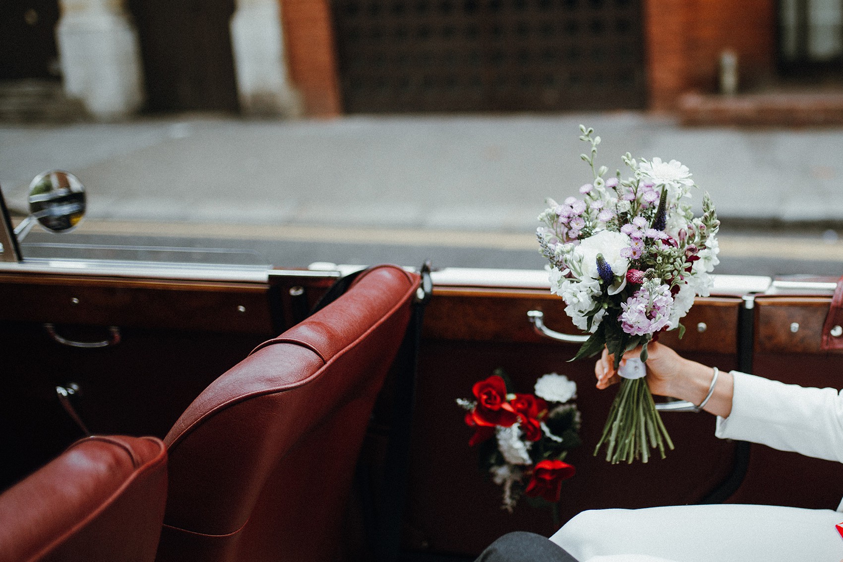 7 Bride in trousers fedora