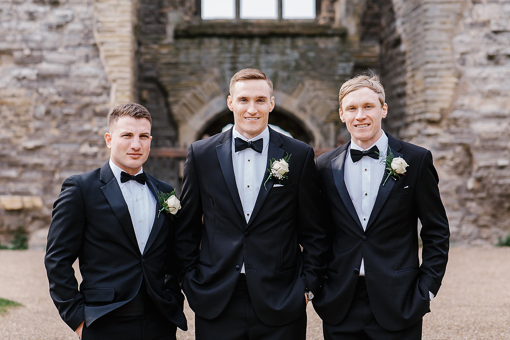 Black tie stylish castle wedding 18 - Black Tie + Blush For A Glamorous Wedding in a Historic Castle Setting Black tie stylish castle wedding 18