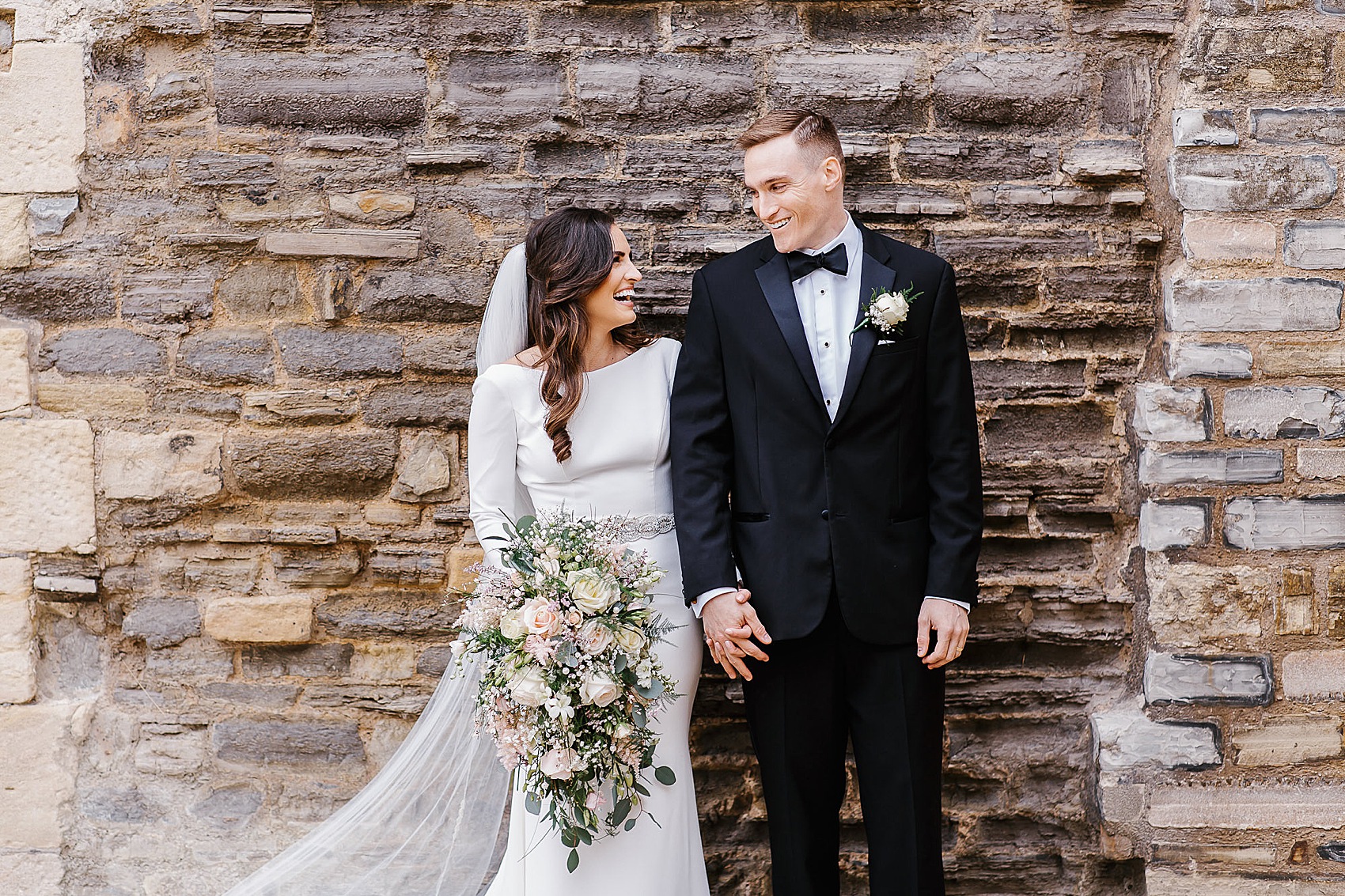 Black tie stylish castle wedding 21 - Black Tie + Blush For A Glamorous Wedding in a Historic Castle Setting Black tie stylish castle wedding 21