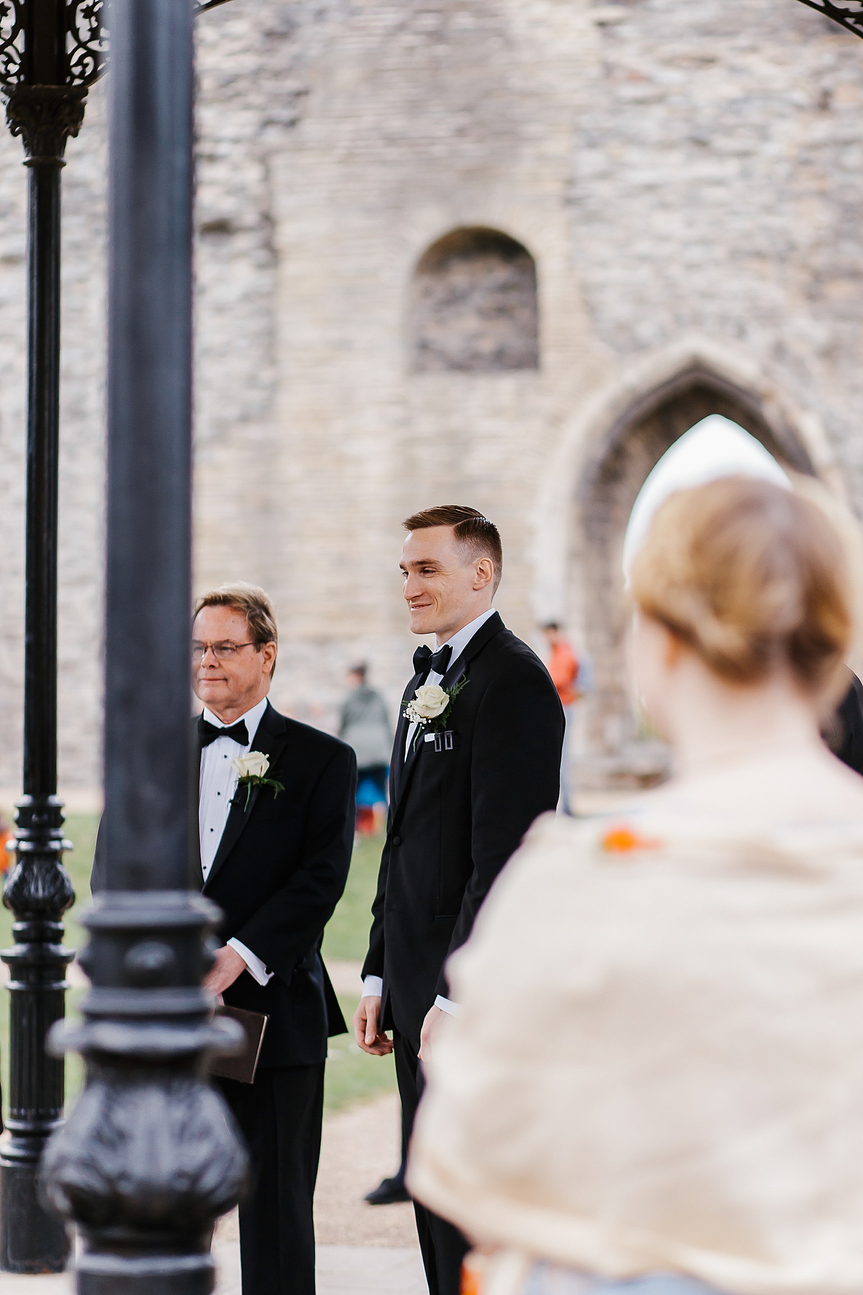 Black tie stylish castle wedding 7 - Black Tie + Blush For A Glamorous Wedding in a Historic Castle Setting Black tie stylish castle wedding 7