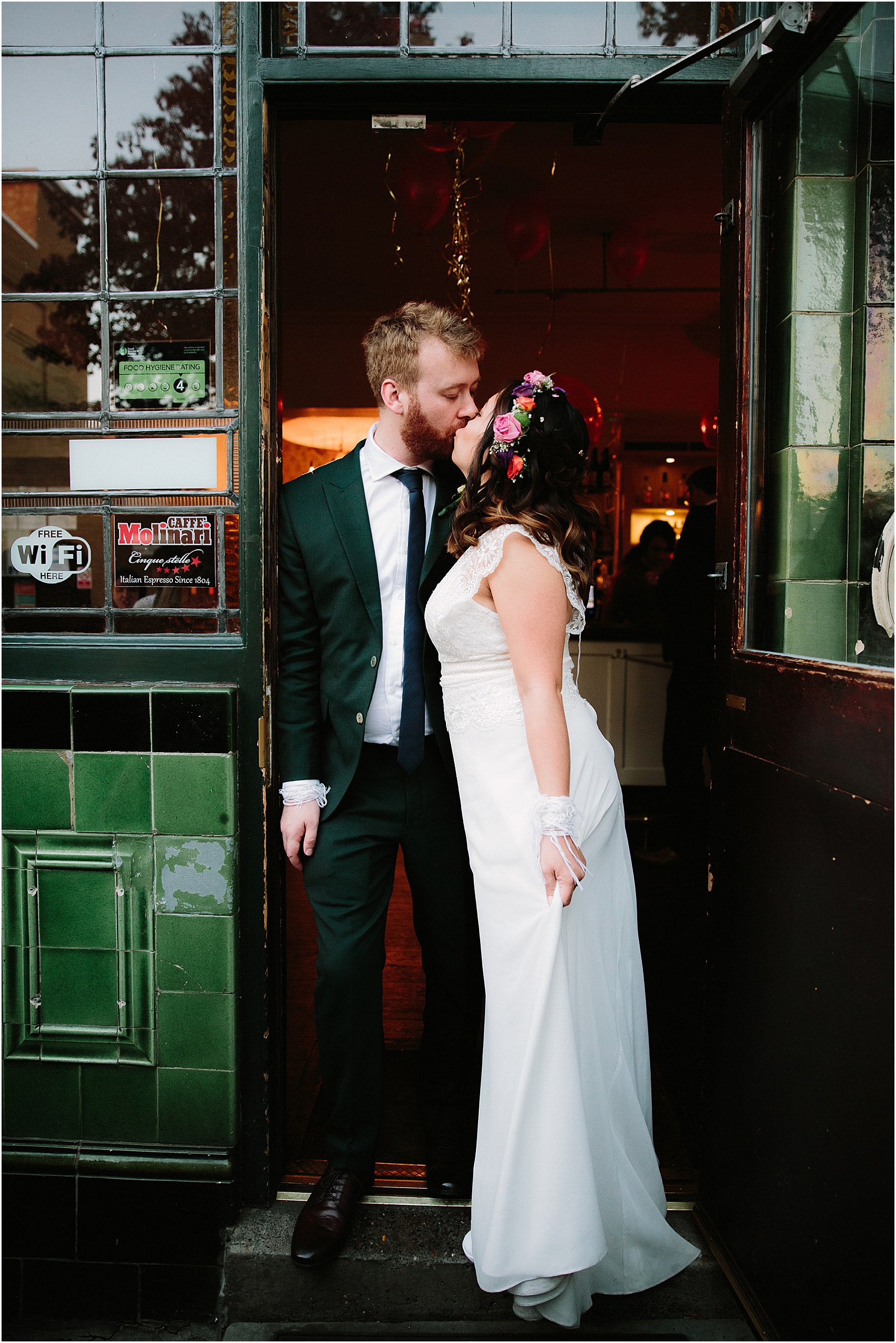 Colourful Multicultural London pub wedding 21 - A Tinder Couple & Their Colourful, Modern + Multicultural London Pub Wedding Colourful Multicultural London pub wedding 21