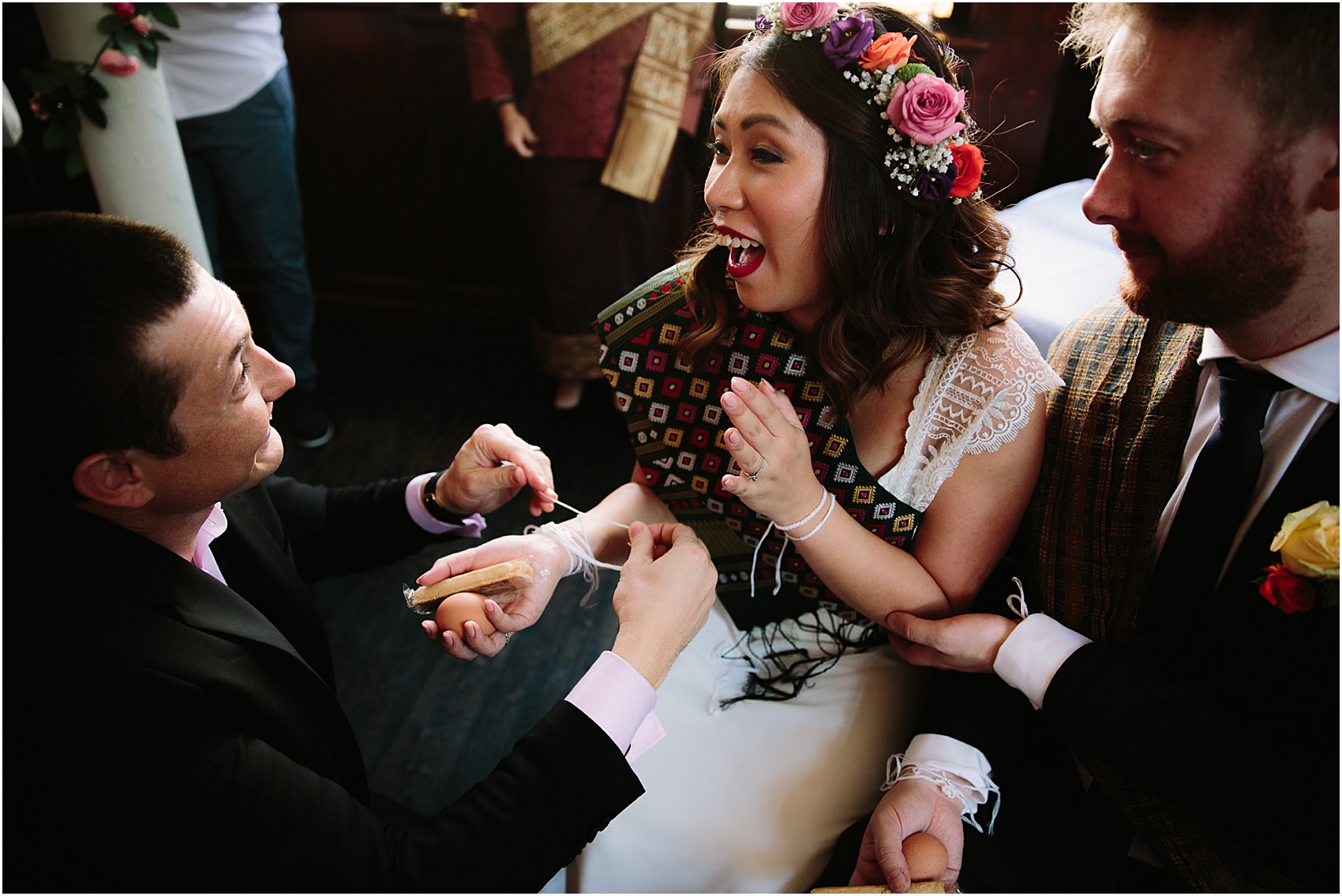 Colourful Multicultural London pub wedding 25 - A Tinder Couple & Their Colourful, Modern + Multicultural London Pub Wedding Colourful Multicultural London pub wedding 25