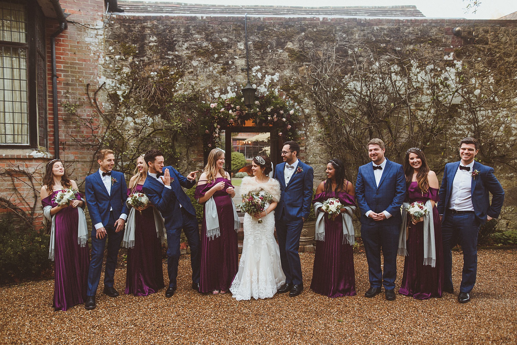 Cosy Autumn country house wedding 34