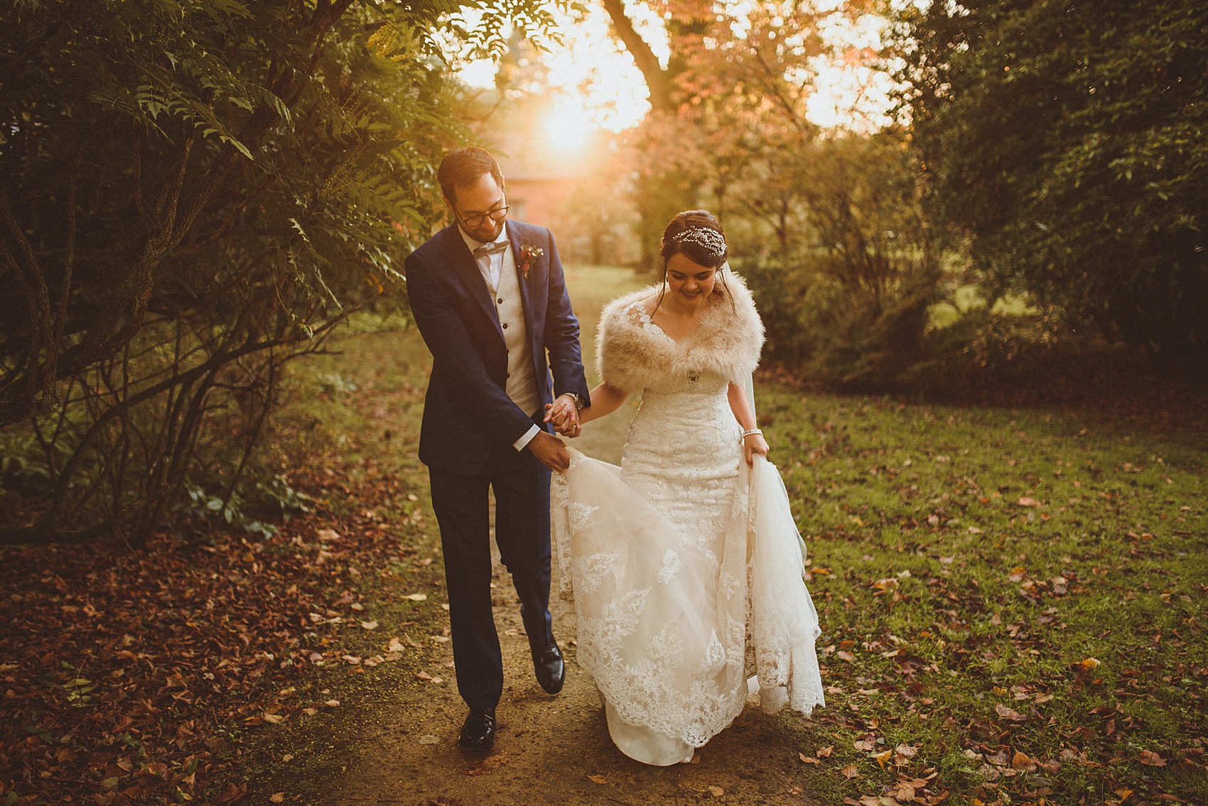 Cosy Autumn country house wedding 40