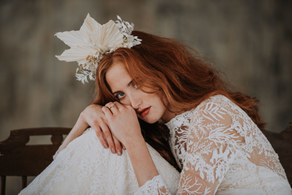 A Natural, Wild and Undone Bridal Editorial