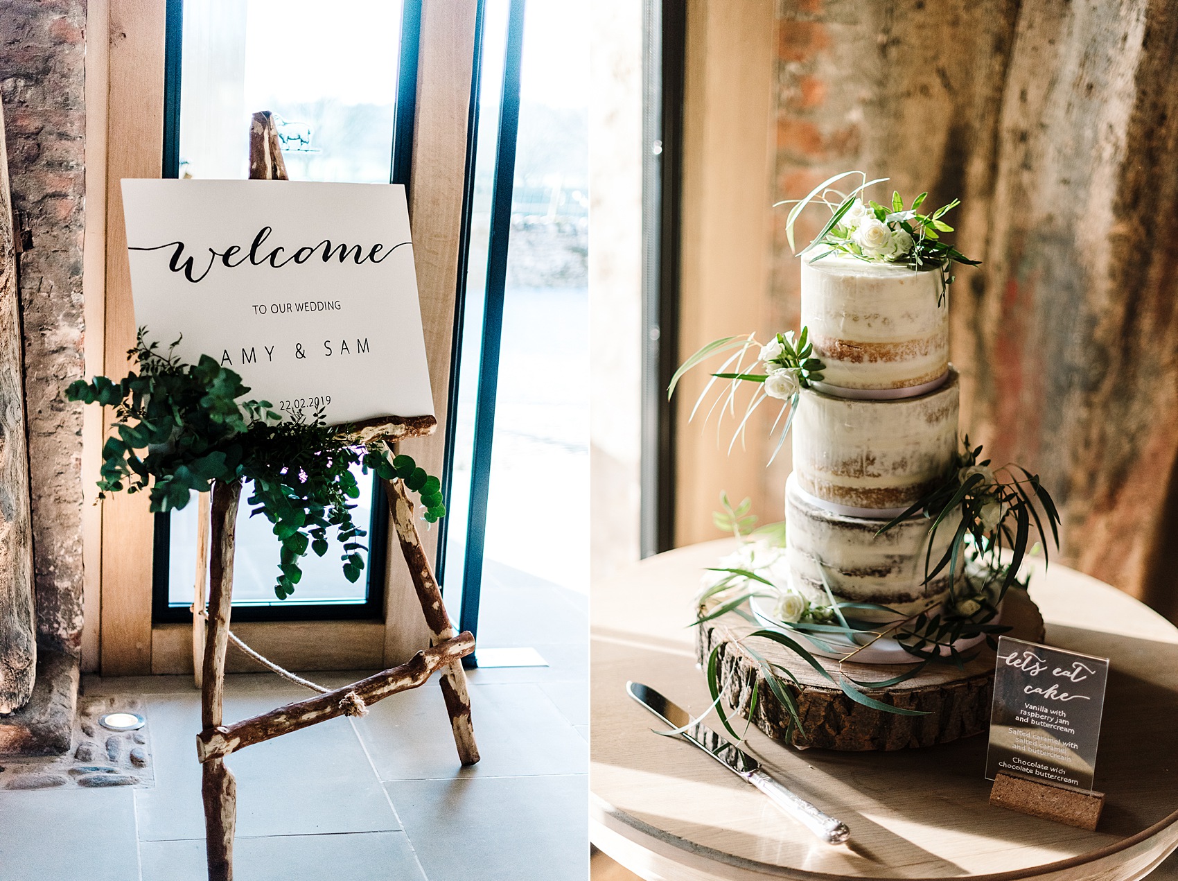 Justin Alexander bride winter barn wedding 39