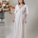 Kate Beaumont wedding dress for curvy brides