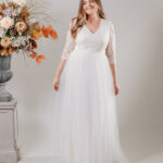 Kate Beaumont wedding dress for curvy brides