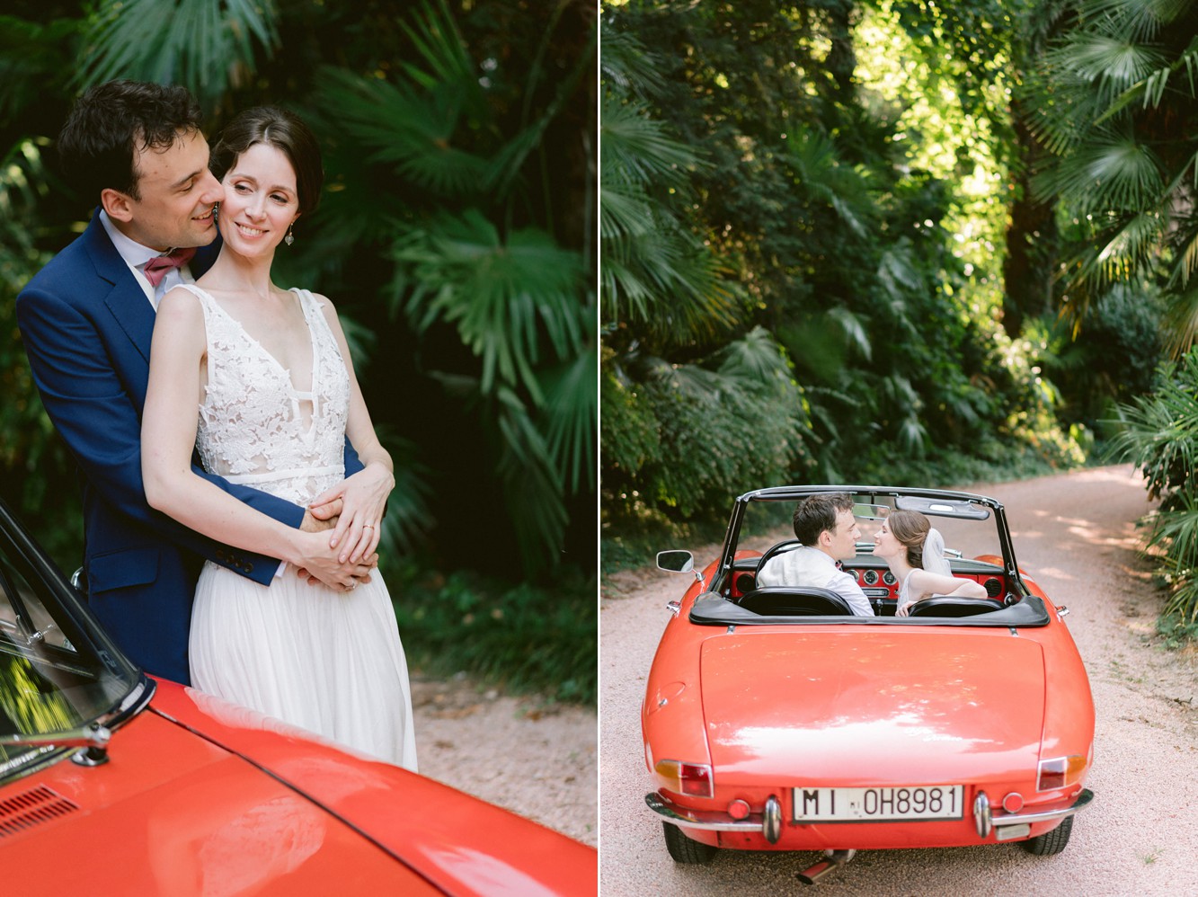 Margaux Tardits dress elegant Italian summer wedding  - A Romantic Margaux Tardits Dress + First Look for an Elegant Summer Destination Wedding in Italy